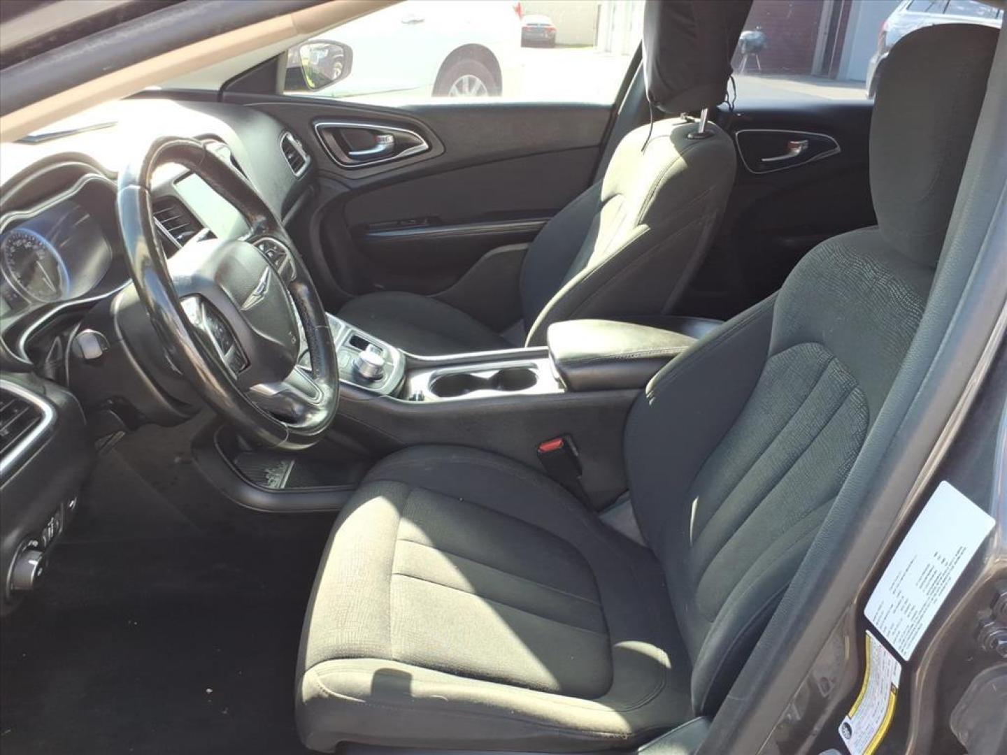 2016 Maximum Steel Metallic Clear Coat Chrysler 200 Limited (1C3CCCAB3GN) with an 2.4L 2.4L I4 184hp 173ft. lbs. Sequential Multiport Fuel Injection engine, 9-Speed Shiftable Automatic transmission, located at 5505 N. Summit St., Toledo, OH, 43611, (419) 729-2688, 41.654953, -83.530014 - Photo#1
