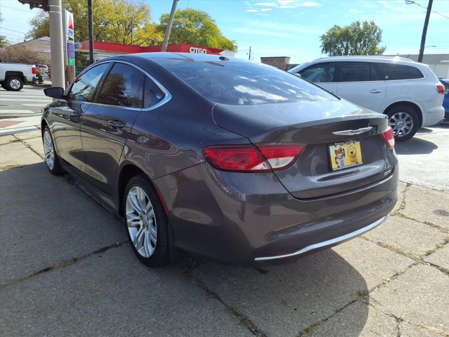 2016 Maximum Steel Metallic Clear Coat Chrysler 200 Limited (1C3CCCAB3GN) with an 2.4L 2.4L I4 184hp 173ft. lbs. Sequential Multiport Fuel Injection engine, 9-Speed Shiftable Automatic transmission, located at 5505 N. Summit St., Toledo, OH, 43611, (419) 729-2688, 41.654953, -83.530014 - Photo#21