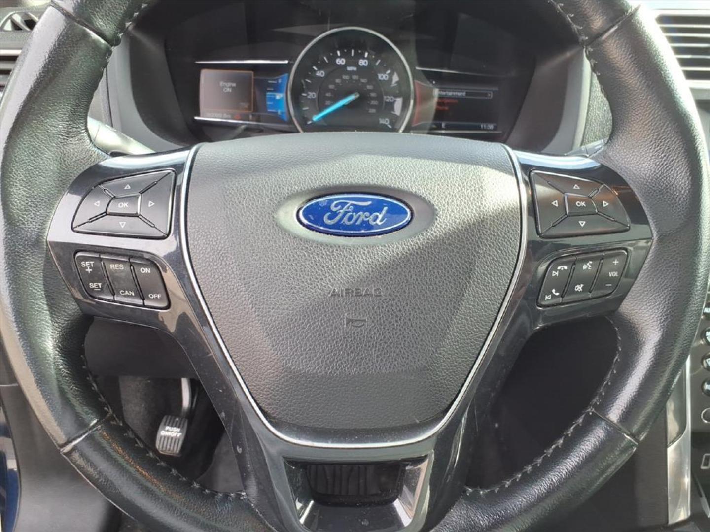 2017 Blue Jeans Ford Explorer Limited (1FM5K8F89HG) with an 3.5L 3.5L V6 290hp 255ft. lbs. Sequential Multiport Fuel Injection engine, 6-Speed Shiftable Automatic transmission, located at 5505 N. Summit St., Toledo, OH, 43611, (419) 729-2688, 41.654953, -83.530014 - Photo#9