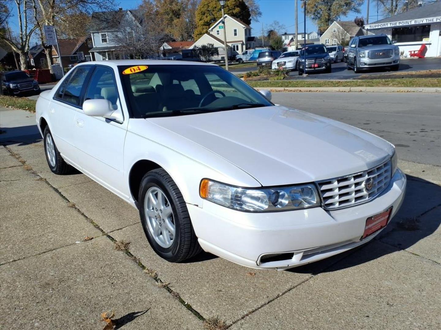 2004 White Lightning Cadillac Seville SLS (1G6KS54Y24U) with an 4.6L Northstar 4.6L V8 275hp 300ft. lbs. Sequential Multiport Fuel Injection engine, 4-Speed Automatic transmission, located at 5505 N. Summit St., Toledo, OH, 43611, (419) 729-2688, 41.654953, -83.530014 - Photo#16