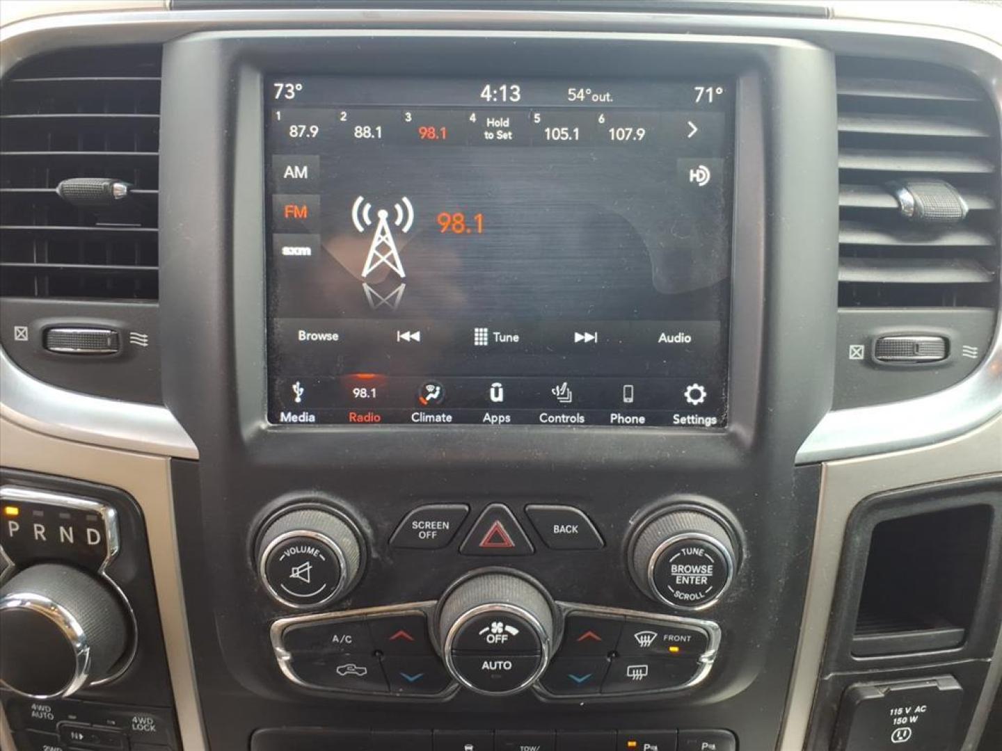 2018 Black Clear Coat RAM 1500 Big Horn (1C6RR7LTXJS) with an 5.7L HEMI 5.7L V8 395hp 410ft. lbs. Sequential Multiport Fuel Injection engine, 8-Speed Shiftable Automatic transmission, located at 5505 N. Summit St., Toledo, OH, 43611, (419) 729-2688, 41.654953, -83.530014 - Photo#12