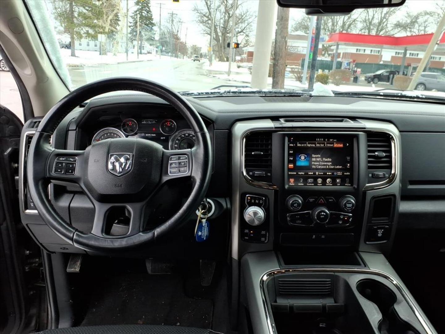 2016 Granite Crystal Metallic Clear Coat RAM 1500 Sport (1C6RR7HT0GS) with an 5.7L HEMI 5.7L V8 395hp 410ft. lbs. Sequential Multiport Fuel Injection engine, 8-Speed Shiftable Automatic transmission, located at 5505 N. Summit St., Toledo, OH, 43611, (419) 729-2688, 41.654953, -83.530014 - Photo#4