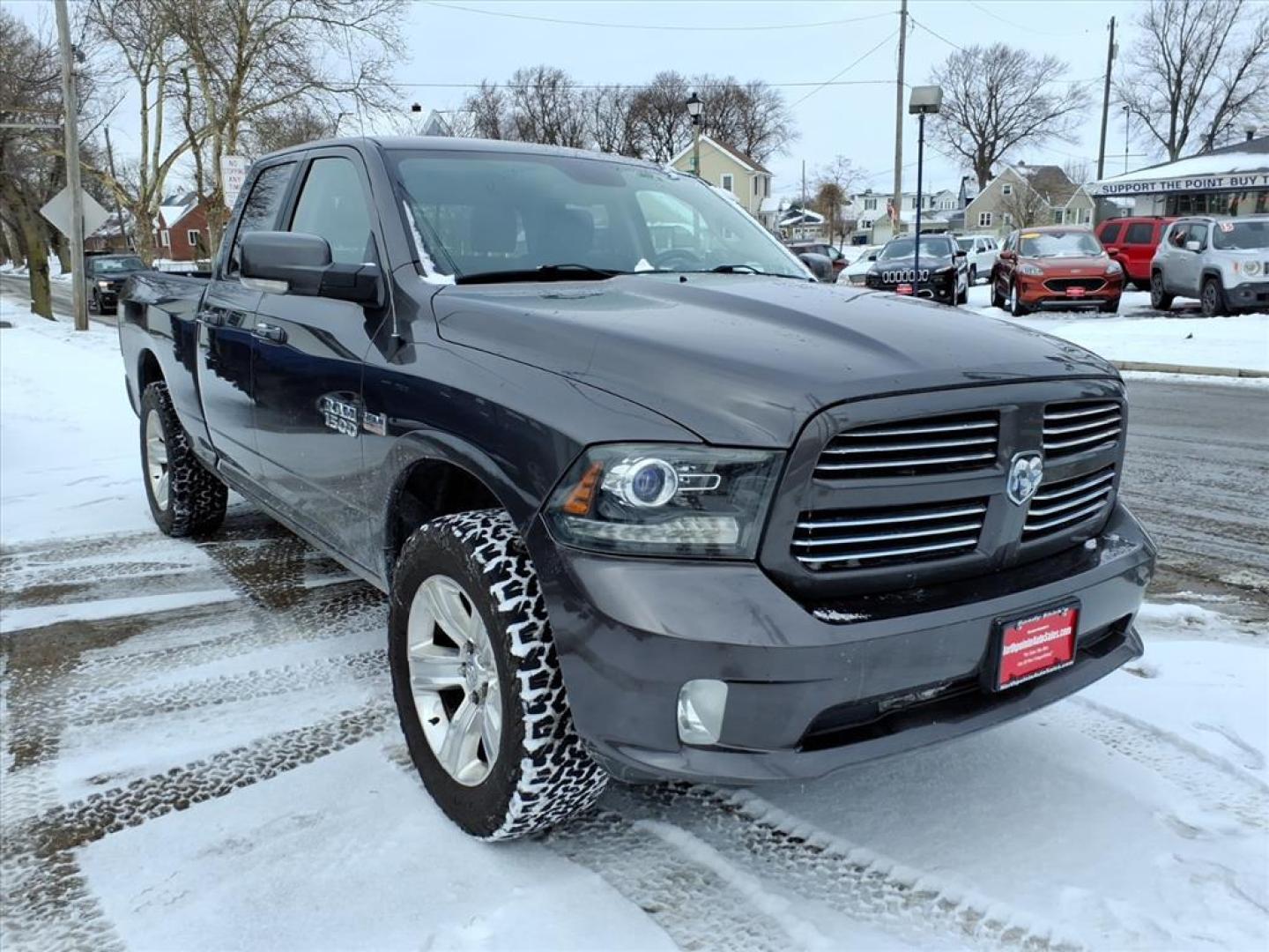 2016 Granite Crystal Metallic Clear Coat RAM 1500 Sport (1C6RR7HT0GS) with an 5.7L HEMI 5.7L V8 395hp 410ft. lbs. Sequential Multiport Fuel Injection engine, 8-Speed Shiftable Automatic transmission, located at 5505 N. Summit St., Toledo, OH, 43611, (419) 729-2688, 41.654953, -83.530014 - Photo#17