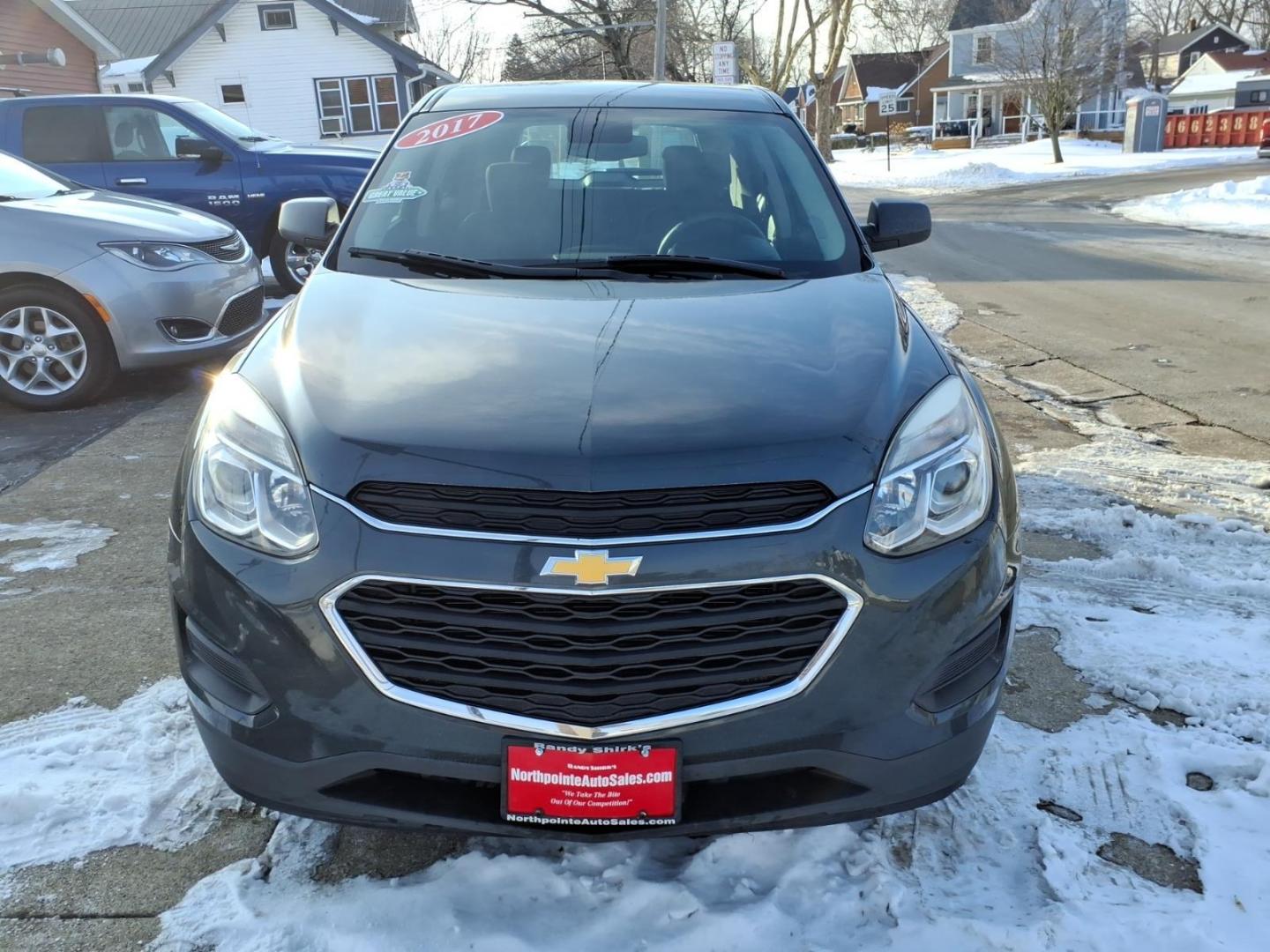 2017 Nightfall Gray Metallic Chevrolet Equinox LS (2GNALBEK9H1) with an 2.4L Ecotec 2.4L I4 182hp 172ft. lbs. Direct Injection engine, 6-Speed Shiftable Automatic transmission, located at 5505 N. Summit St., Toledo, OH, 43611, (419) 729-2688, 41.654953, -83.530014 - Photo#18
