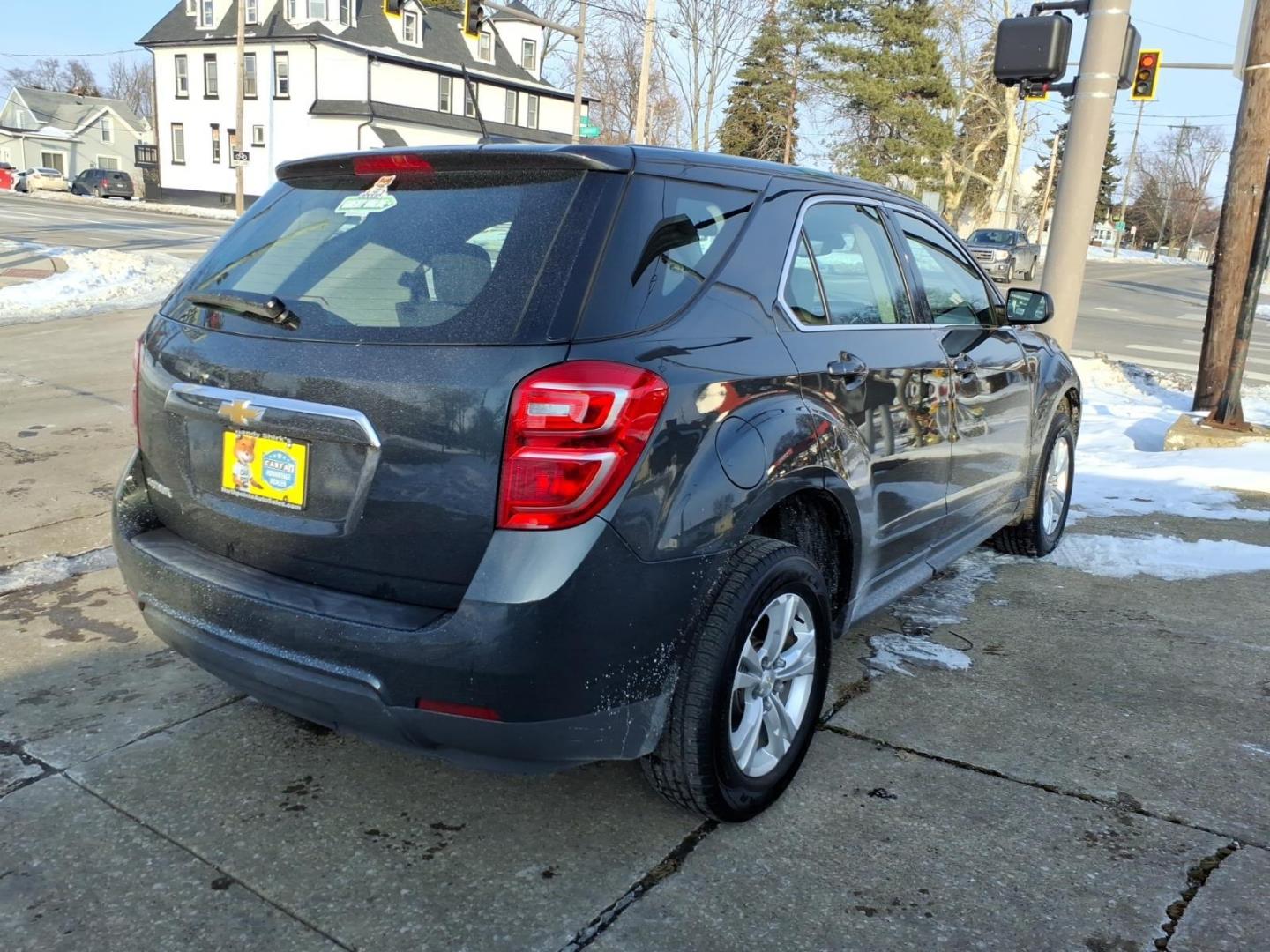 2017 Nightfall Gray Metallic Chevrolet Equinox LS (2GNALBEK9H1) with an 2.4L Ecotec 2.4L I4 182hp 172ft. lbs. Direct Injection engine, 6-Speed Shiftable Automatic transmission, located at 5505 N. Summit St., Toledo, OH, 43611, (419) 729-2688, 41.654953, -83.530014 - Photo#23