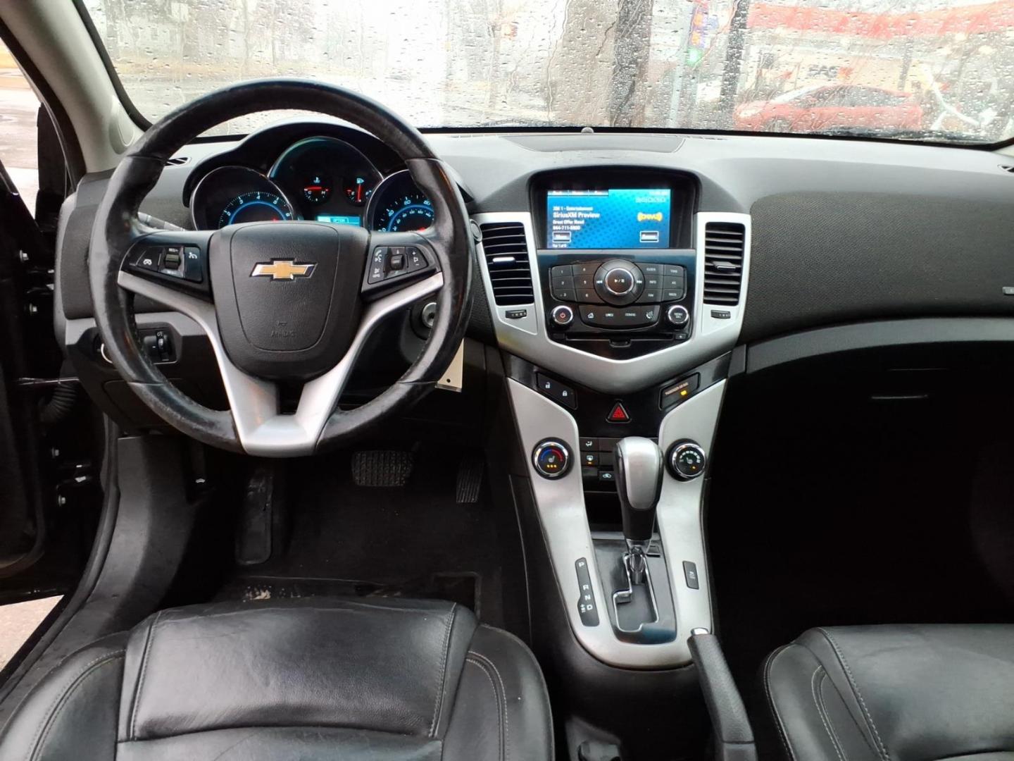 2014 Black Granite Metallic Chevrolet Cruze 2LT Auto (1G1PE5SB5E7) with an 1.4L Ecotec 1.4L Turbo I4 138hp 148ft. lbs. Sequential Multiport Fuel Injection engine, 6-Speed Shiftable Automatic transmission, located at 5505 N. Summit St., Toledo, OH, 43611, (419) 729-2688, 41.654953, -83.530014 - Photo#5