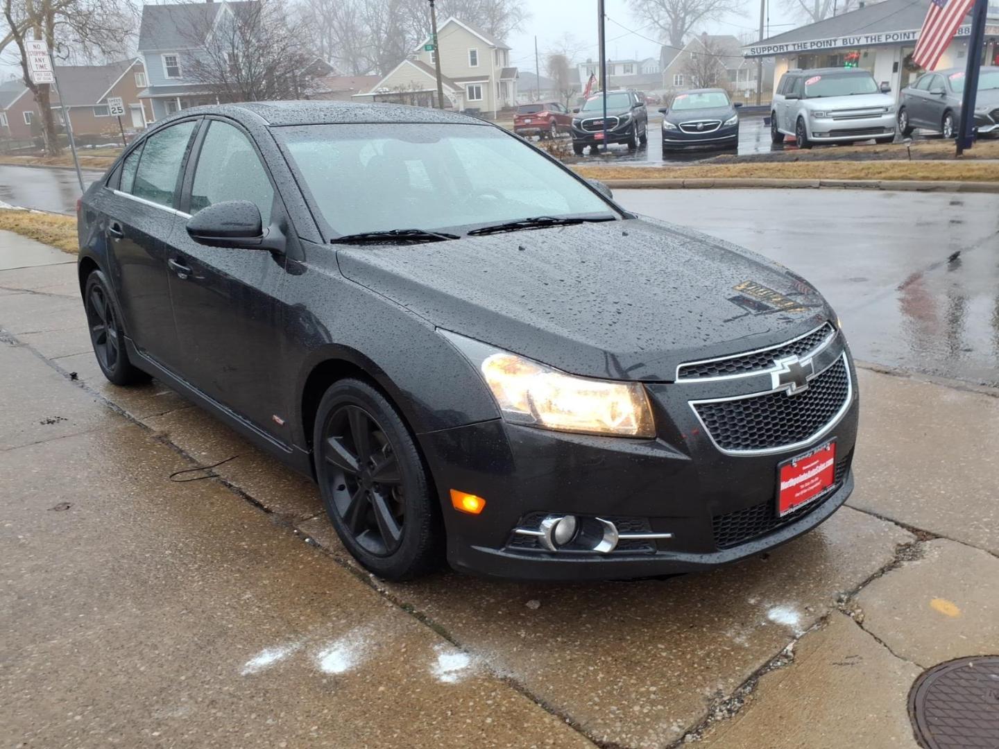 2014 Black Granite Metallic Chevrolet Cruze 2LT Auto (1G1PE5SB5E7) with an 1.4L Ecotec 1.4L Turbo I4 138hp 148ft. lbs. Sequential Multiport Fuel Injection engine, 6-Speed Shiftable Automatic transmission, located at 5505 N. Summit St., Toledo, OH, 43611, (419) 729-2688, 41.654953, -83.530014 - Photo#17