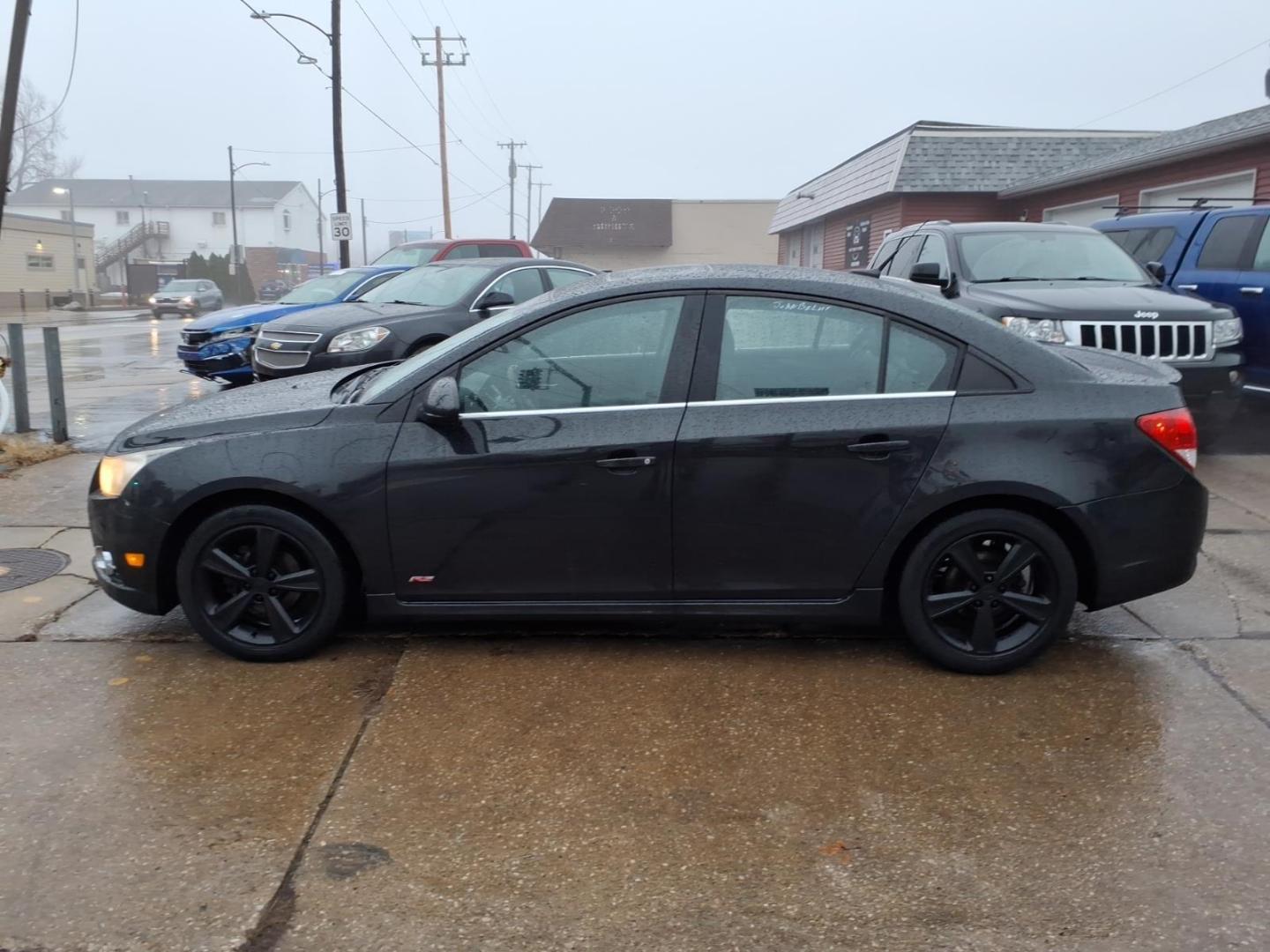 2014 Black Granite Metallic Chevrolet Cruze 2LT Auto (1G1PE5SB5E7) with an 1.4L Ecotec 1.4L Turbo I4 138hp 148ft. lbs. Sequential Multiport Fuel Injection engine, 6-Speed Shiftable Automatic transmission, located at 5505 N. Summit St., Toledo, OH, 43611, (419) 729-2688, 41.654953, -83.530014 - Photo#20