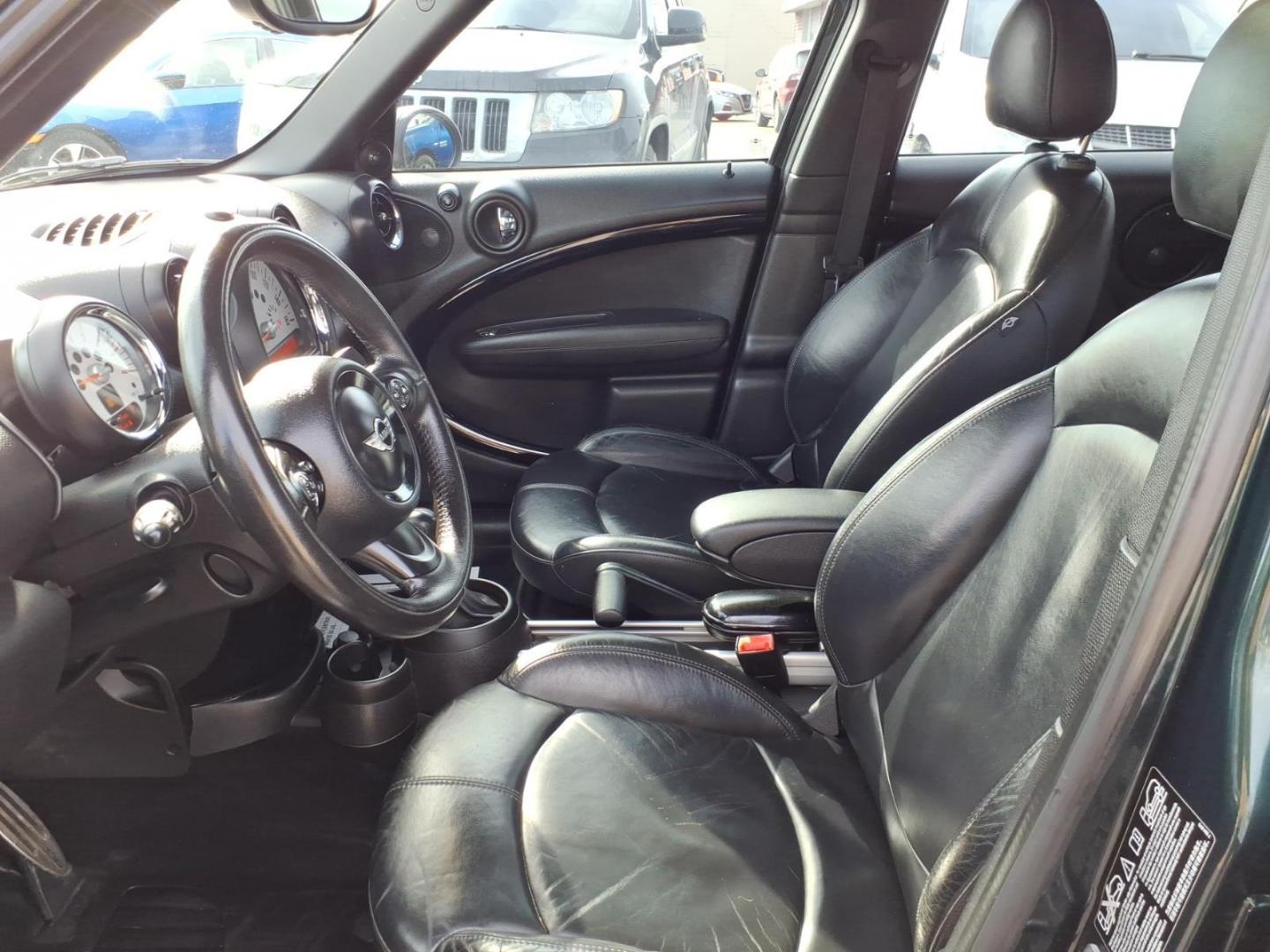 2013 Oxford Green Metallic MINI Countryman Cooper S ALL4 (WMWZC5C59DW) with an 1.6L 1.6L Turbo I4 181hp 177ft. lbs. Direct Injection engine, 6-Speed Shiftable Automatic transmission, located at 5505 N. Summit St., Toledo, OH, 43611, (419) 729-2688, 41.654953, -83.530014 - Photo#2