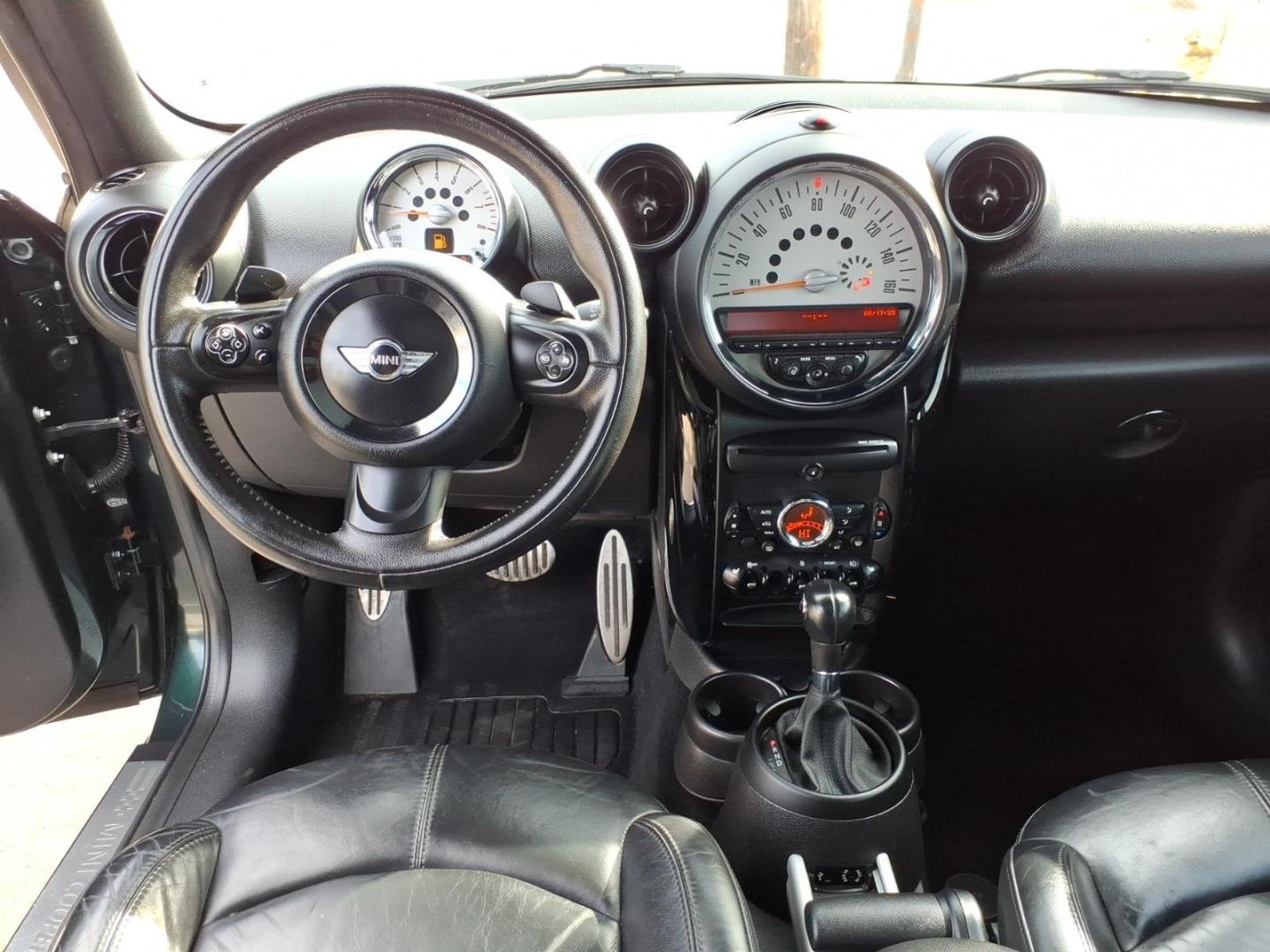 2013 Oxford Green Metallic MINI Countryman Cooper S ALL4 (WMWZC5C59DW) with an 1.6L 1.6L Turbo I4 181hp 177ft. lbs. Direct Injection engine, 6-Speed Shiftable Automatic transmission, located at 5505 N. Summit St., Toledo, OH, 43611, (419) 729-2688, 41.654953, -83.530014 - Photo#4