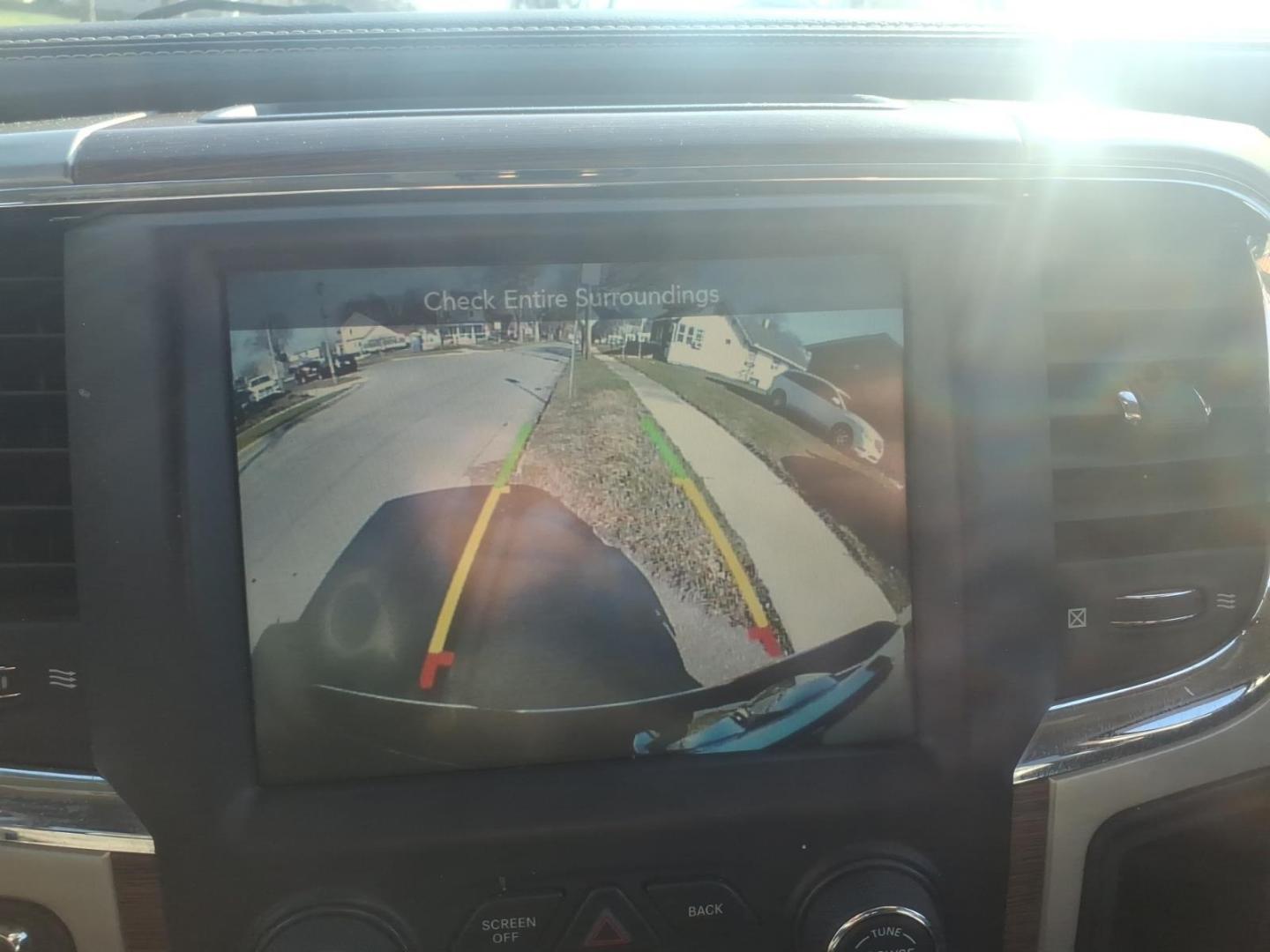 2015 Brilliant Black Crystal Pearl Coat/Bright Silver M RAM 1500 Laramie (1C6RR7VT0FS) with an 5.7L HEMI 5.7L V8 395hp 410ft. lbs. Sequential Multiport Fuel Injection engine, 8-Speed Shiftable Automatic transmission, located at 5505 N. Summit St., Toledo, OH, 43611, (419) 729-2688, 41.654953, -83.530014 - Photo#8