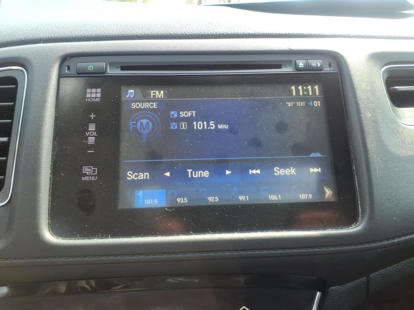 2018 Aegean Blue Metallic Bs Honda HR-V EX (3CZRU6H52JG) with an 1.8L 1.8L I4 141hp 127ft. lbs. Sequential Multiport Fuel Injection engine, 7-Speed Shiftable CVT transmission, located at 5505 N. Summit St., Toledo, OH, 43611, (419) 729-2688, 41.654953, -83.530014 - Photo#8