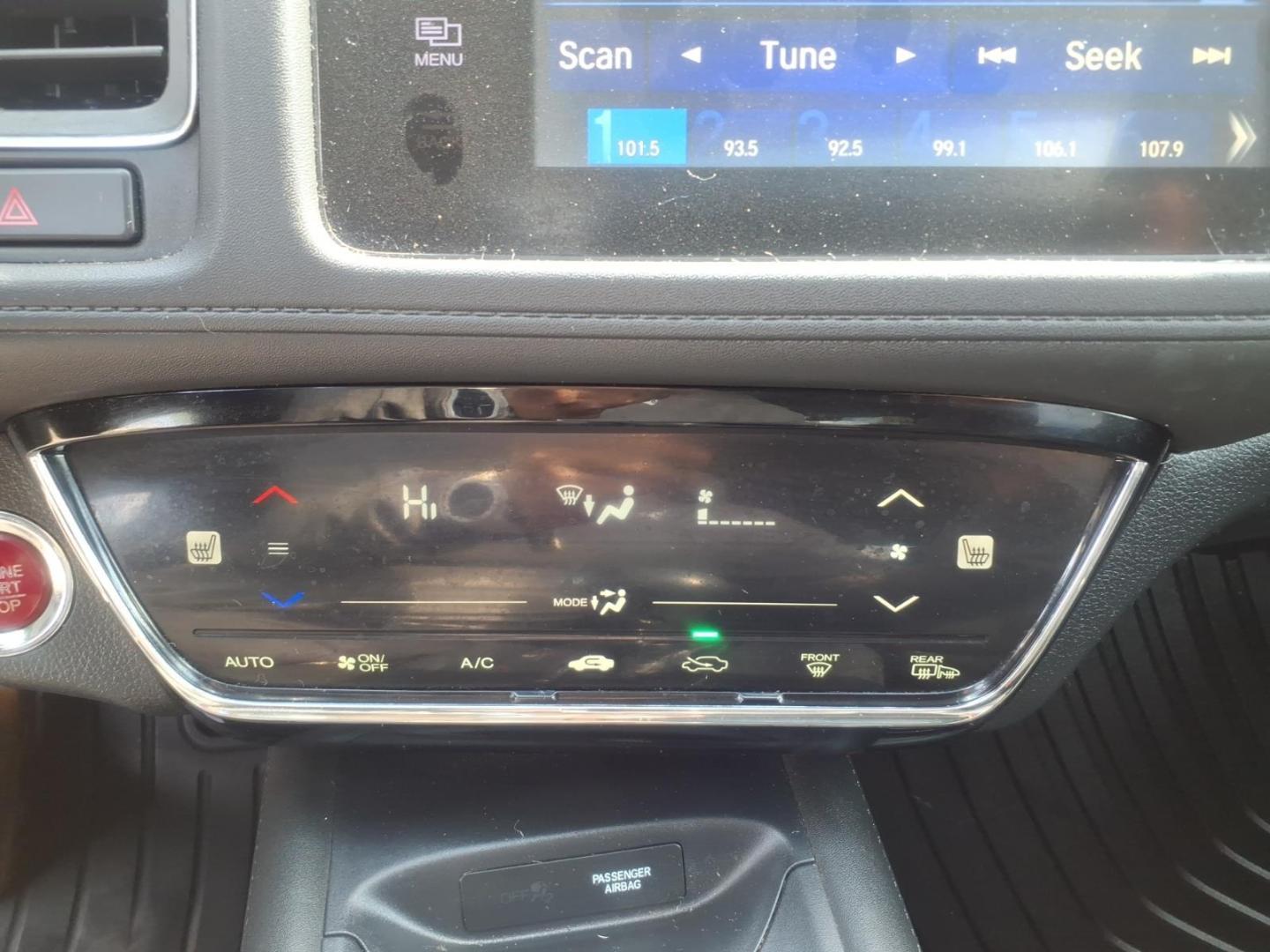 2018 Aegean Blue Metallic Bs Honda HR-V EX (3CZRU6H52JG) with an 1.8L 1.8L I4 141hp 127ft. lbs. Sequential Multiport Fuel Injection engine, 7-Speed Shiftable CVT transmission, located at 5505 N. Summit St., Toledo, OH, 43611, (419) 729-2688, 41.654953, -83.530014 - Photo#10