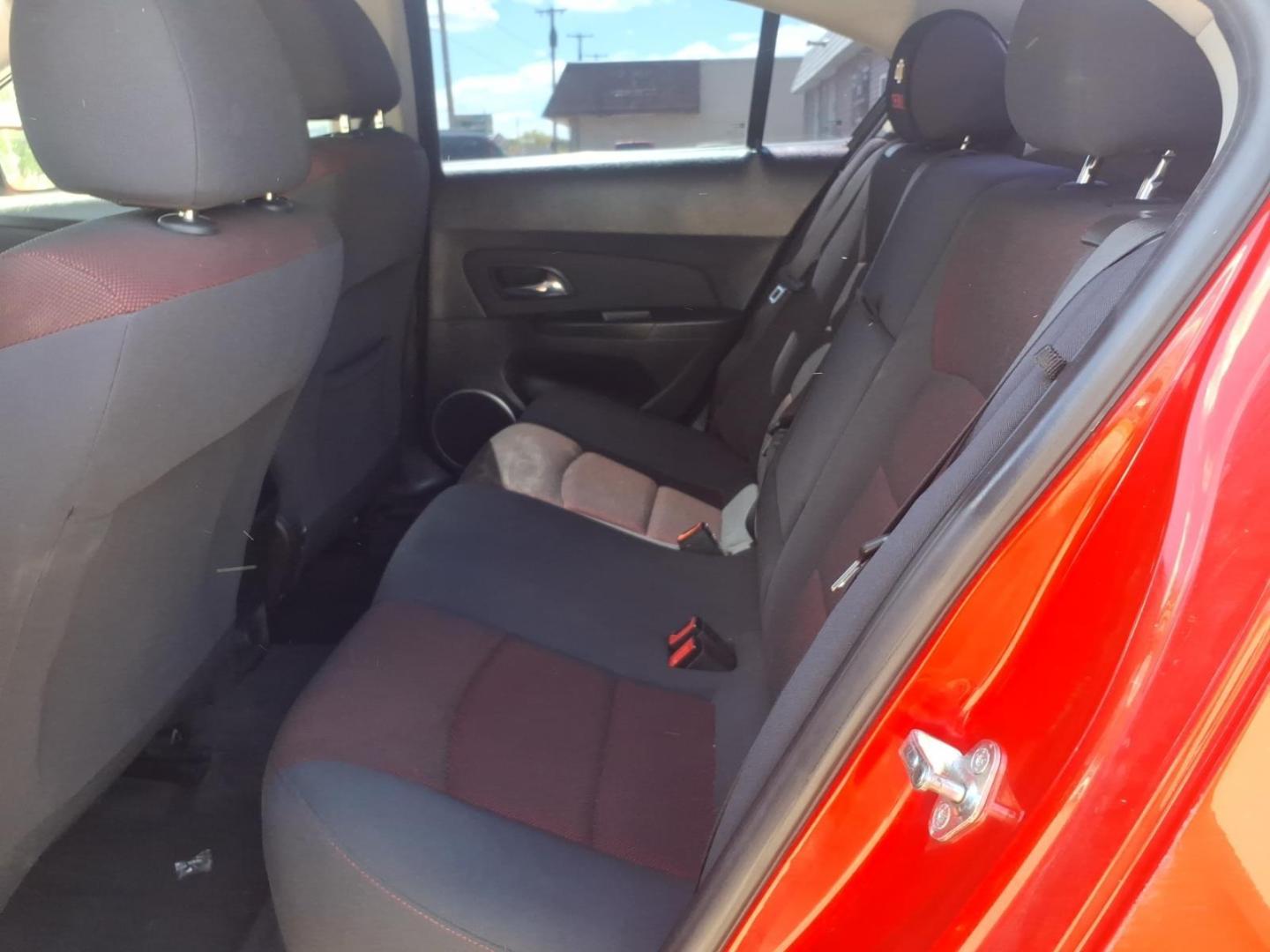 2015 Red Hot G7c Chevrolet Cruze 1LT Auto (1G1PC5SBXF7) with an 1.4L Ecotec 1.4L Turbo I4 138hp 148ft. lbs. Sequential Multiport Fuel Injection engine, 6-Speed Shiftable Automatic w/Overdrive transmission, located at 5505 N. Summit St., Toledo, OH, 43611, (419) 729-2688, 41.654953, -83.530014 - Photo#16