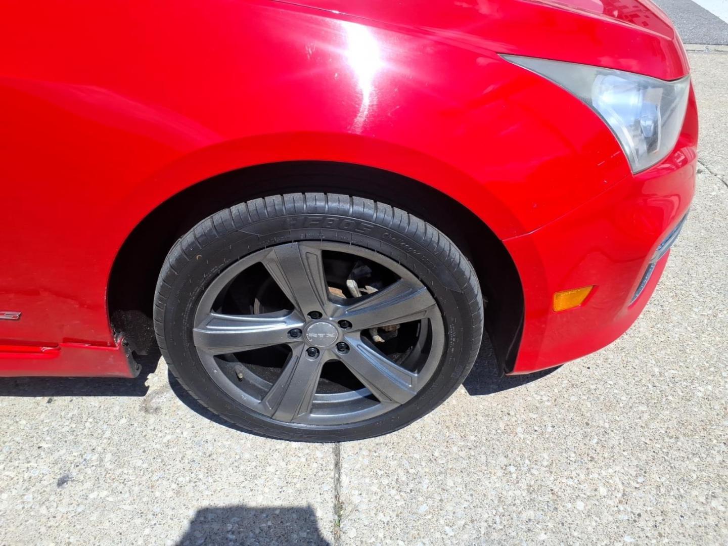 2015 Red Hot G7c Chevrolet Cruze 1LT Auto (1G1PC5SBXF7) with an 1.4L Ecotec 1.4L Turbo I4 138hp 148ft. lbs. Sequential Multiport Fuel Injection engine, 6-Speed Shiftable Automatic w/Overdrive transmission, located at 5505 N. Summit St., Toledo, OH, 43611, (419) 729-2688, 41.654953, -83.530014 - Photo#30