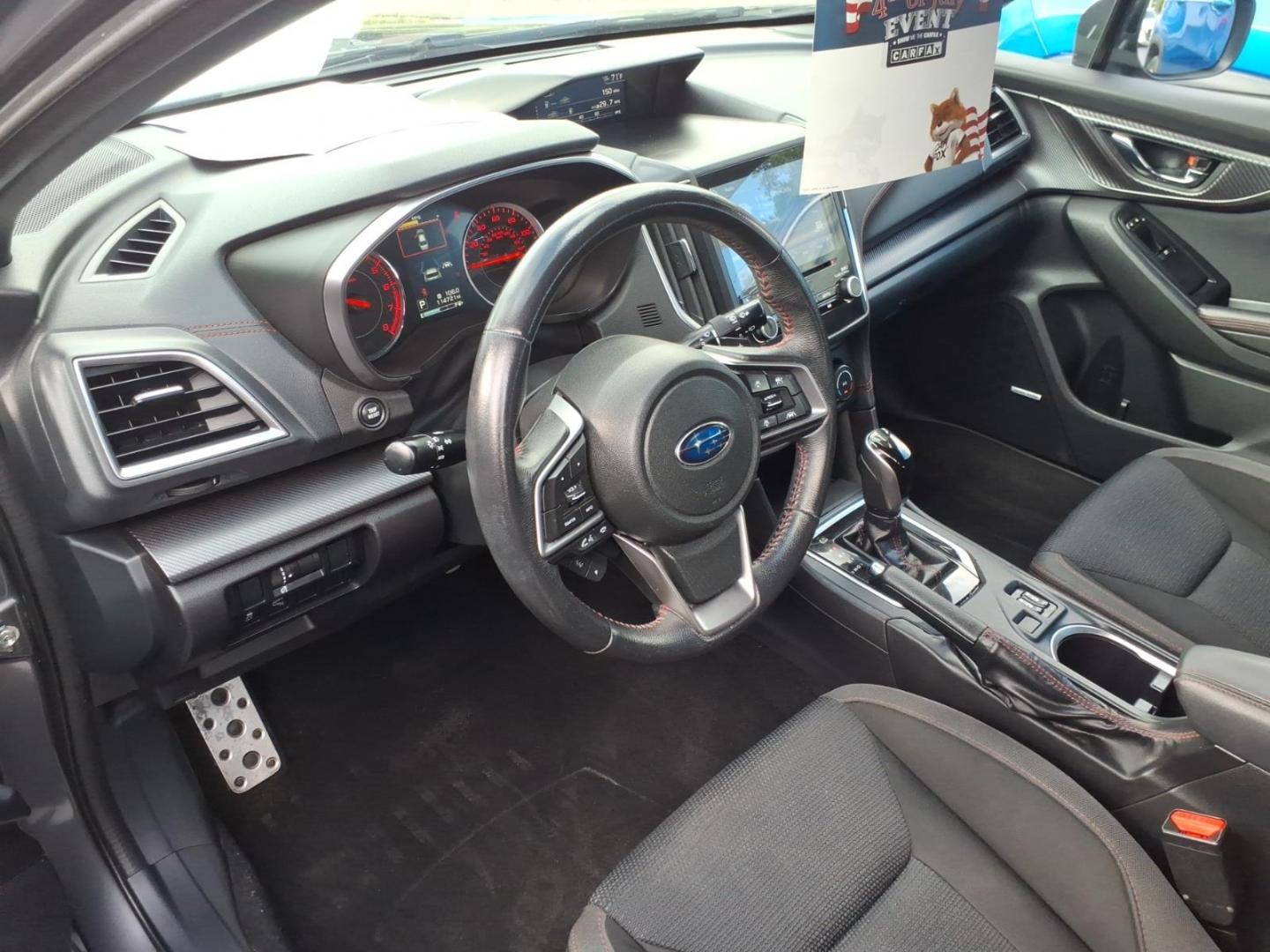 2019 Magnetite Gray Metallic Mg2 Subaru Impreza Sport (4S3GTAM64K3) with an 2.0L 2.0L H4 152hp 145ft. lbs. Direct Injection engine, 7-Speed Shiftable CVT transmission, located at 5505 N. Summit St., Toledo, OH, 43611, (419) 729-2688, 41.654953, -83.530014 - Photo#1