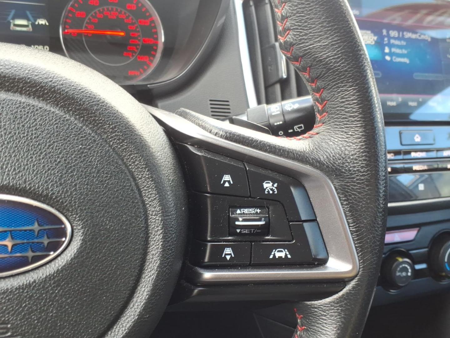 2019 Magnetite Gray Metallic Mg2 Subaru Impreza Sport (4S3GTAM64K3) with an 2.0L 2.0L H4 152hp 145ft. lbs. Direct Injection engine, 7-Speed Shiftable CVT transmission, located at 5505 N. Summit St., Toledo, OH, 43611, (419) 729-2688, 41.654953, -83.530014 - Photo#5