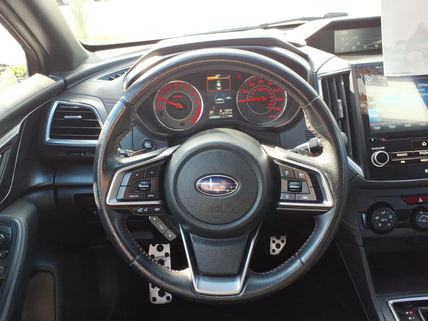 2019 Magnetite Gray Metallic Mg2 Subaru Impreza Sport (4S3GTAM64K3) with an 2.0L 2.0L H4 152hp 145ft. lbs. Direct Injection engine, 7-Speed Shiftable CVT transmission, located at 5505 N. Summit St., Toledo, OH, 43611, (419) 729-2688, 41.654953, -83.530014 - Photo#15