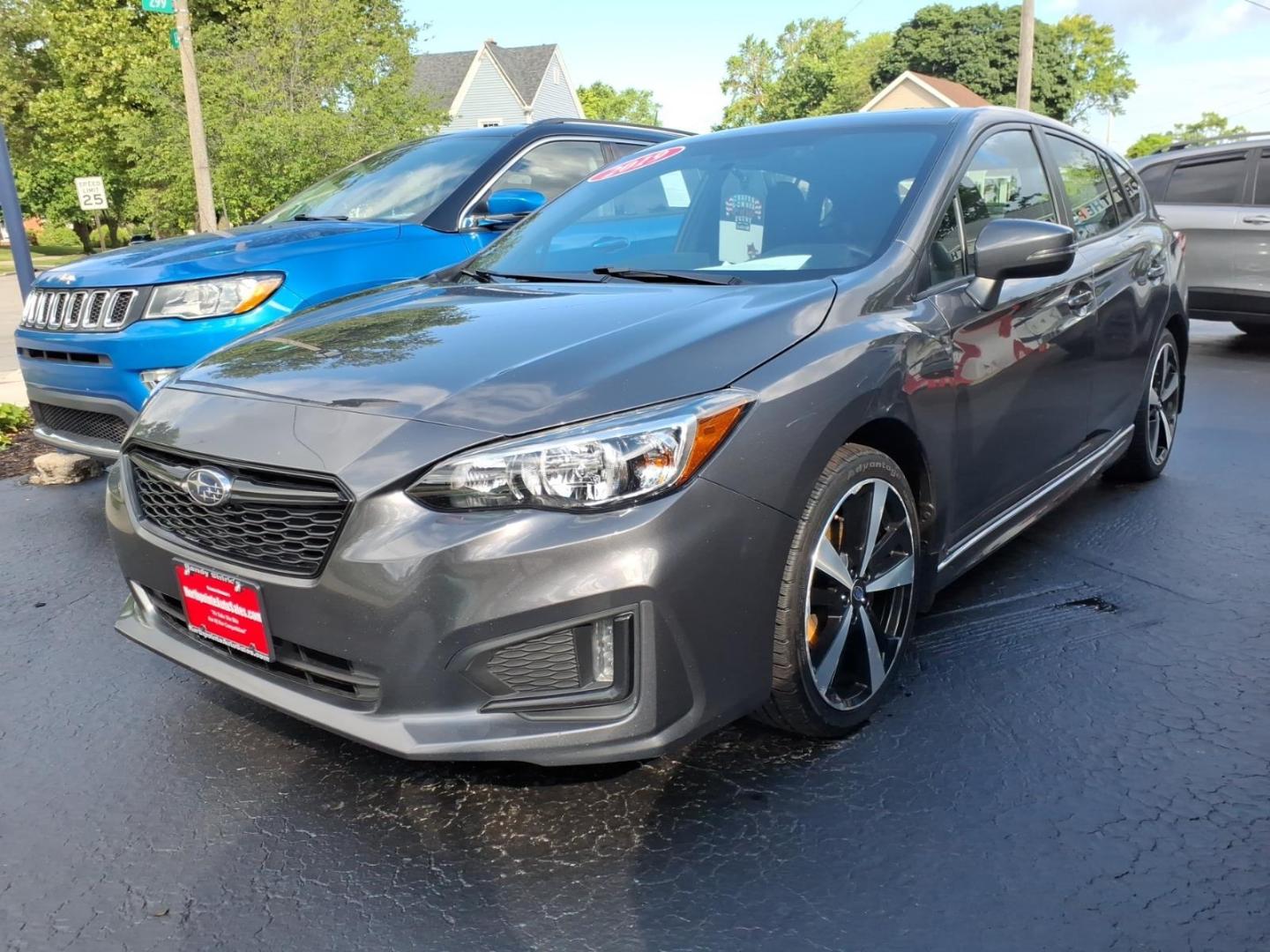 2019 Magnetite Gray Metallic Mg2 Subaru Impreza Sport (4S3GTAM64K3) with an 2.0L 2.0L H4 152hp 145ft. lbs. Direct Injection engine, 7-Speed Shiftable CVT transmission, located at 5505 N. Summit St., Toledo, OH, 43611, (419) 729-2688, 41.654953, -83.530014 - Photo#16