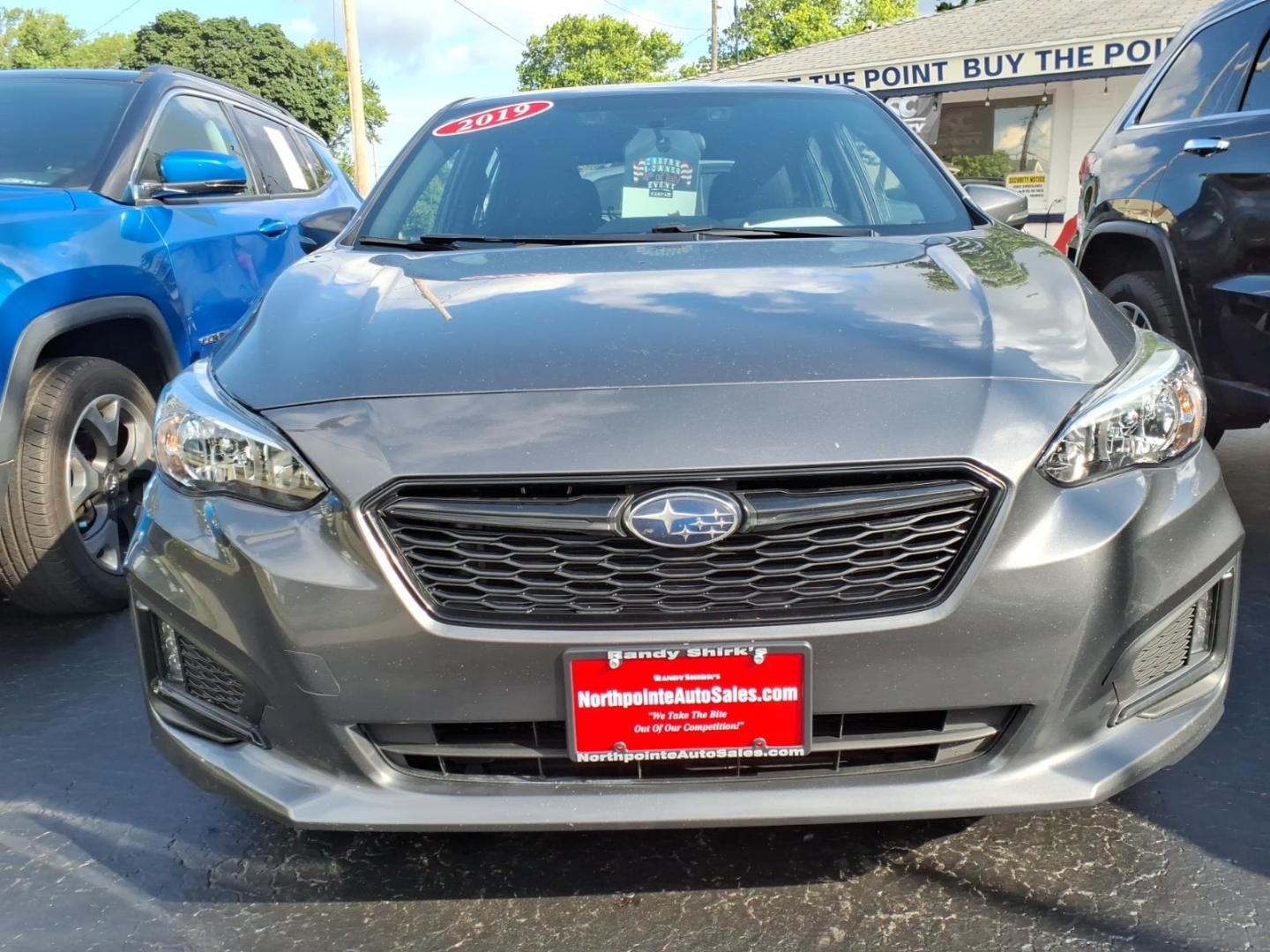 2019 Magnetite Gray Metallic Mg2 Subaru Impreza Sport (4S3GTAM64K3) with an 2.0L 2.0L H4 152hp 145ft. lbs. Direct Injection engine, 7-Speed Shiftable CVT transmission, located at 5505 N. Summit St., Toledo, OH, 43611, (419) 729-2688, 41.654953, -83.530014 - Photo#17