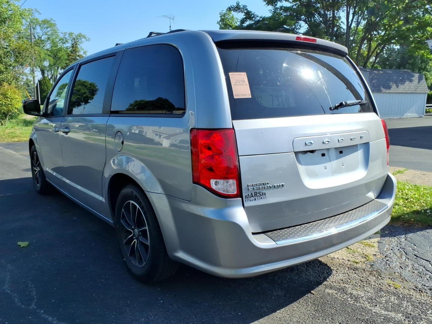 2018 Billet Clear Coat Dodge Grand Caravan GT (2C4RDGEG4JR) with an 3.6L Pentastar 3.6L Flex Fuel V6 283hp 260ft. lbs. Sequential Multiport Fuel Injection engine, 6-Speed Shiftable Automatic transmission, located at 5505 N. Summit St., Toledo, OH, 43611, (419) 729-2688, 41.654953, -83.530014- Photo#25