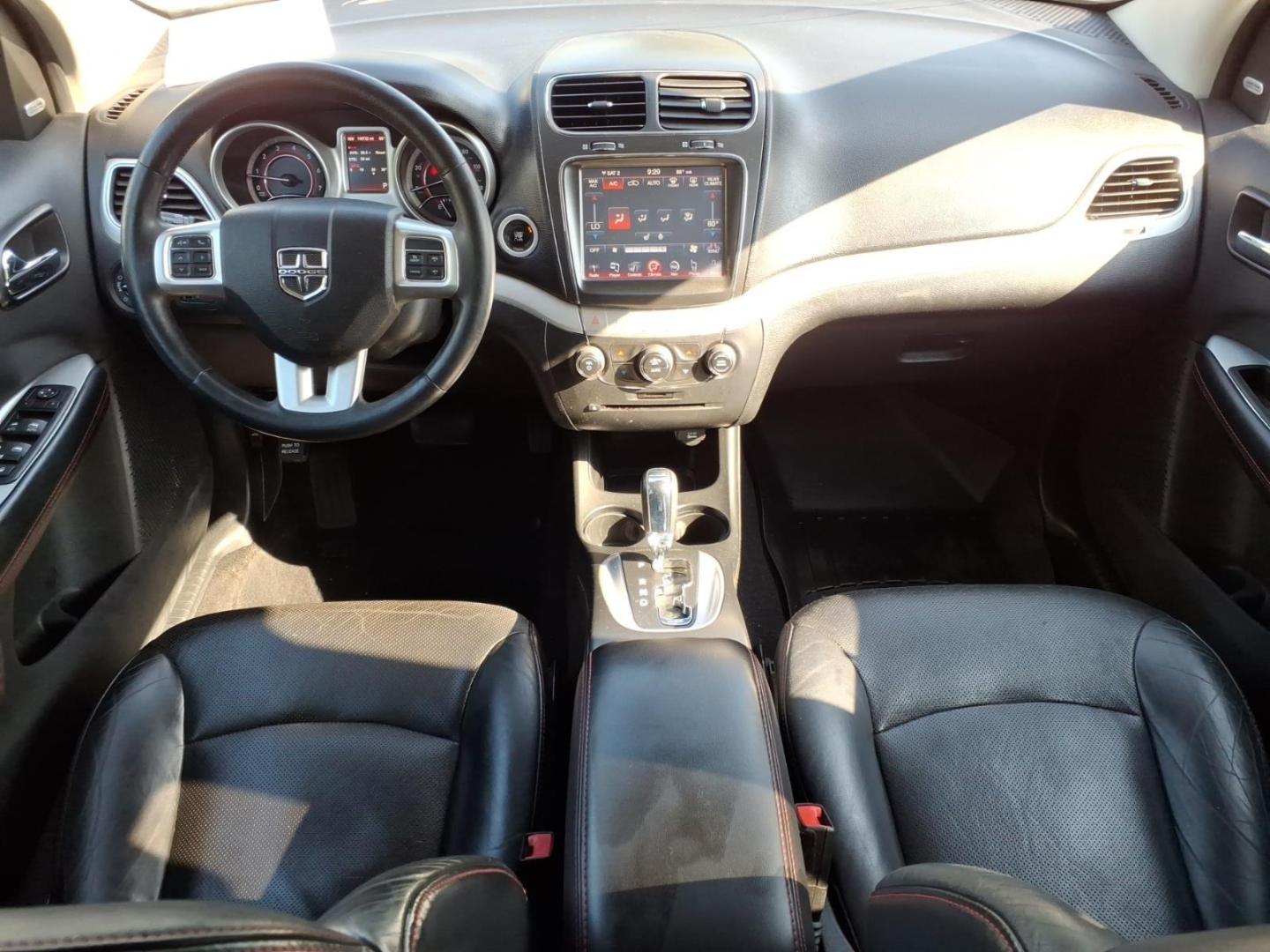 2015 Black Dodge Journey R/T (3C4PDDEG2FT) with an 3.6L Pentastar 3.6L Flex Fuel V6 283hp 260ft. lbs. Sequential Multiport Fuel Injection engine, 6-Speed Shiftable Automatic transmission, located at 5505 N. Summit St., Toledo, OH, 43611, (419) 729-2688, 41.654953, -83.530014- Photo#18