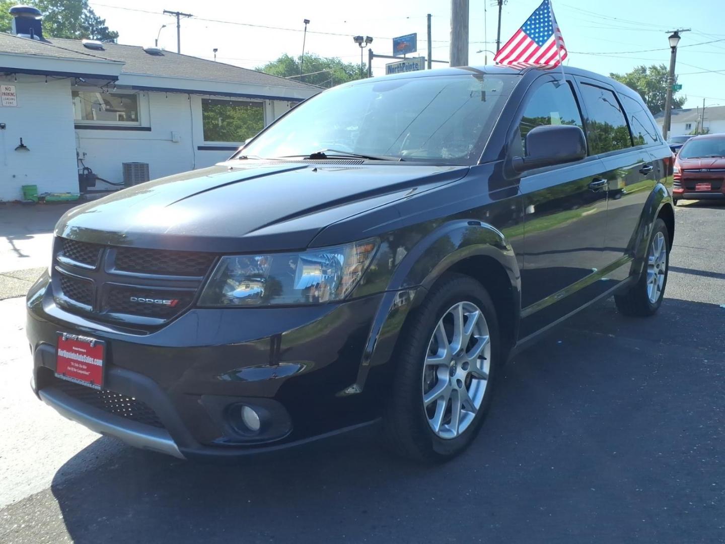 2015 Black Dodge Journey R/T (3C4PDDEG2FT) with an 3.6L Pentastar 3.6L Flex Fuel V6 283hp 260ft. lbs. Sequential Multiport Fuel Injection engine, 6-Speed Shiftable Automatic transmission, located at 5505 N. Summit St., Toledo, OH, 43611, (419) 729-2688, 41.654953, -83.530014- Photo#22