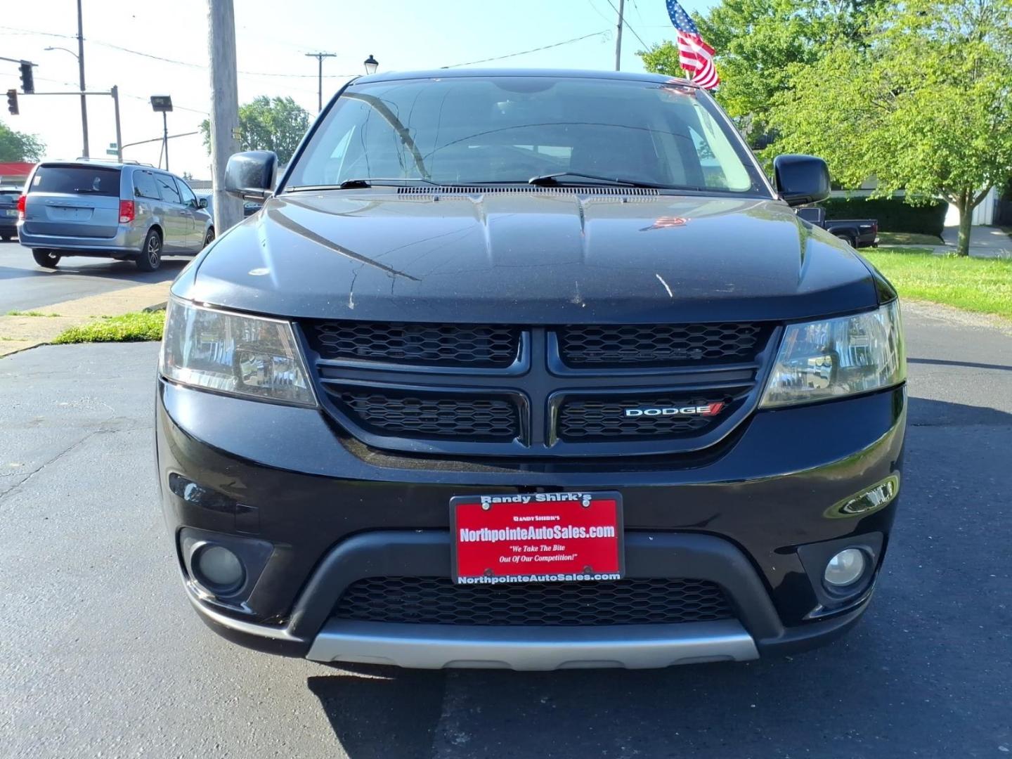 2015 Black Dodge Journey R/T (3C4PDDEG2FT) with an 3.6L Pentastar 3.6L Flex Fuel V6 283hp 260ft. lbs. Sequential Multiport Fuel Injection engine, 6-Speed Shiftable Automatic transmission, located at 5505 N. Summit St., Toledo, OH, 43611, (419) 729-2688, 41.654953, -83.530014- Photo#23
