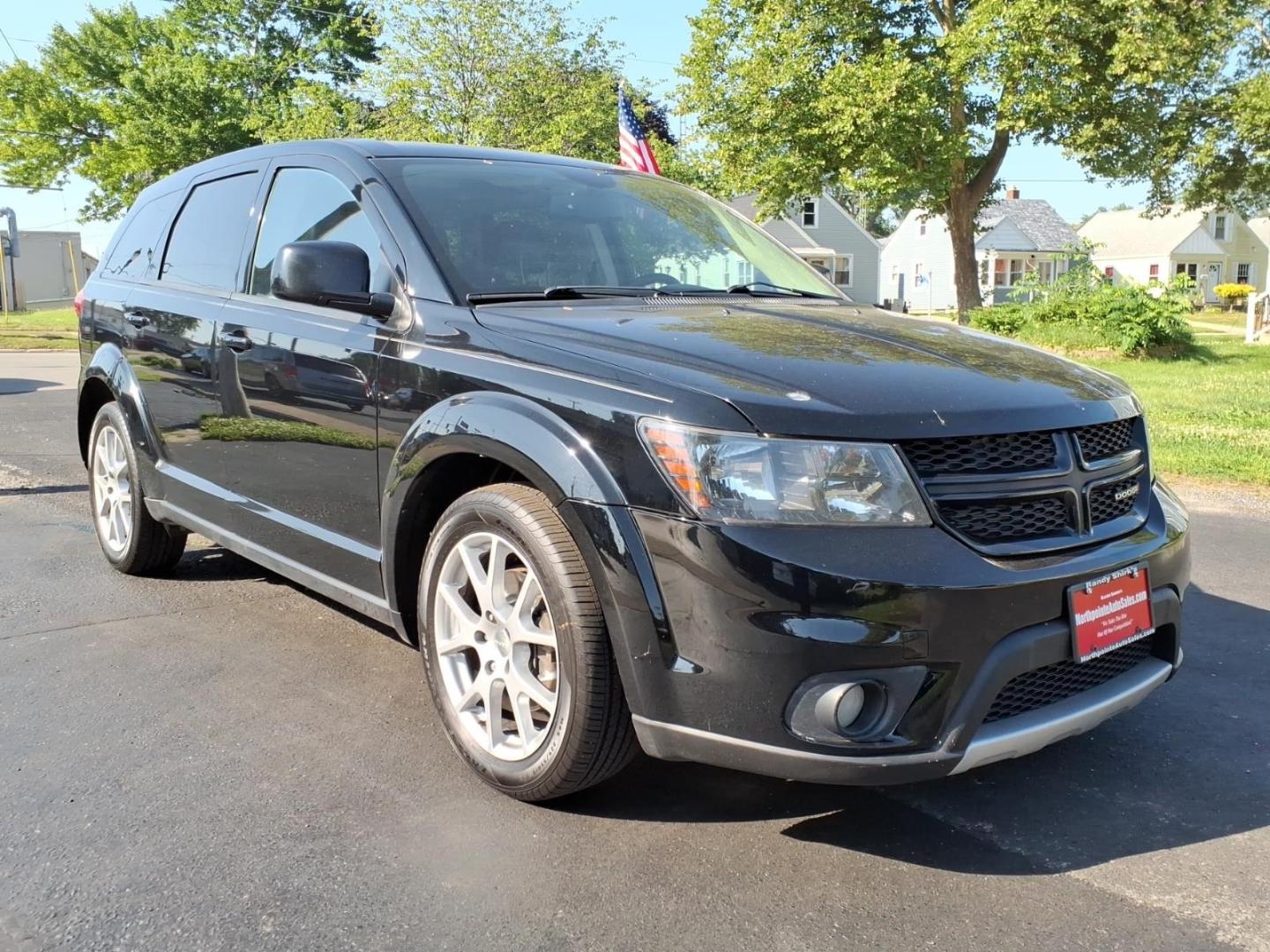 2015 Black Dodge Journey R/T (3C4PDDEG2FT) with an 3.6L Pentastar 3.6L Flex Fuel V6 283hp 260ft. lbs. Sequential Multiport Fuel Injection engine, 6-Speed Shiftable Automatic transmission, located at 5505 N. Summit St., Toledo, OH, 43611, (419) 729-2688, 41.654953, -83.530014- Photo#24