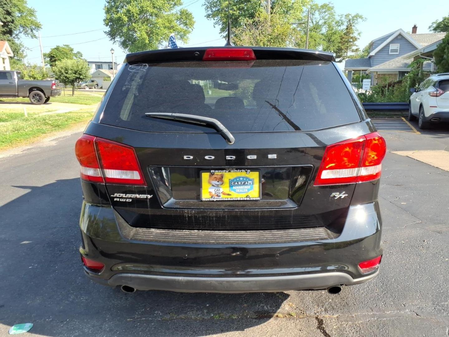 2015 Black Dodge Journey R/T (3C4PDDEG2FT) with an 3.6L Pentastar 3.6L Flex Fuel V6 283hp 260ft. lbs. Sequential Multiport Fuel Injection engine, 6-Speed Shiftable Automatic transmission, located at 5505 N. Summit St., Toledo, OH, 43611, (419) 729-2688, 41.654953, -83.530014- Photo#27