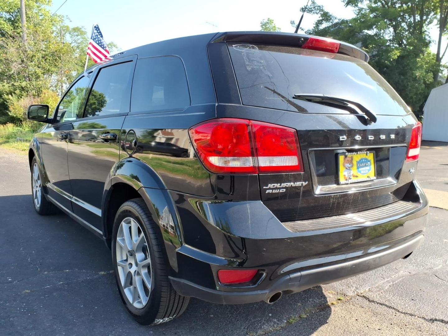 2015 Black Dodge Journey R/T (3C4PDDEG2FT) with an 3.6L Pentastar 3.6L Flex Fuel V6 283hp 260ft. lbs. Sequential Multiport Fuel Injection engine, 6-Speed Shiftable Automatic transmission, located at 5505 N. Summit St., Toledo, OH, 43611, (419) 729-2688, 41.654953, -83.530014- Photo#28