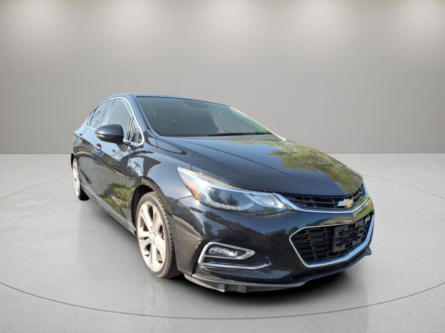 2018 Mosaic Black Metallic Gb8 Chevrolet Cruze Premier Auto (1G1BF5SM3J7) with an 1.4L 1.4L Turbo I4 153hp 177ft. lbs. Direct Injection engine, 6-Speed Shiftable Automatic transmission, located at 5505 N. Summit St., Toledo, OH, 43611, (419) 729-2688, 41.654953, -83.530014- Photo#22