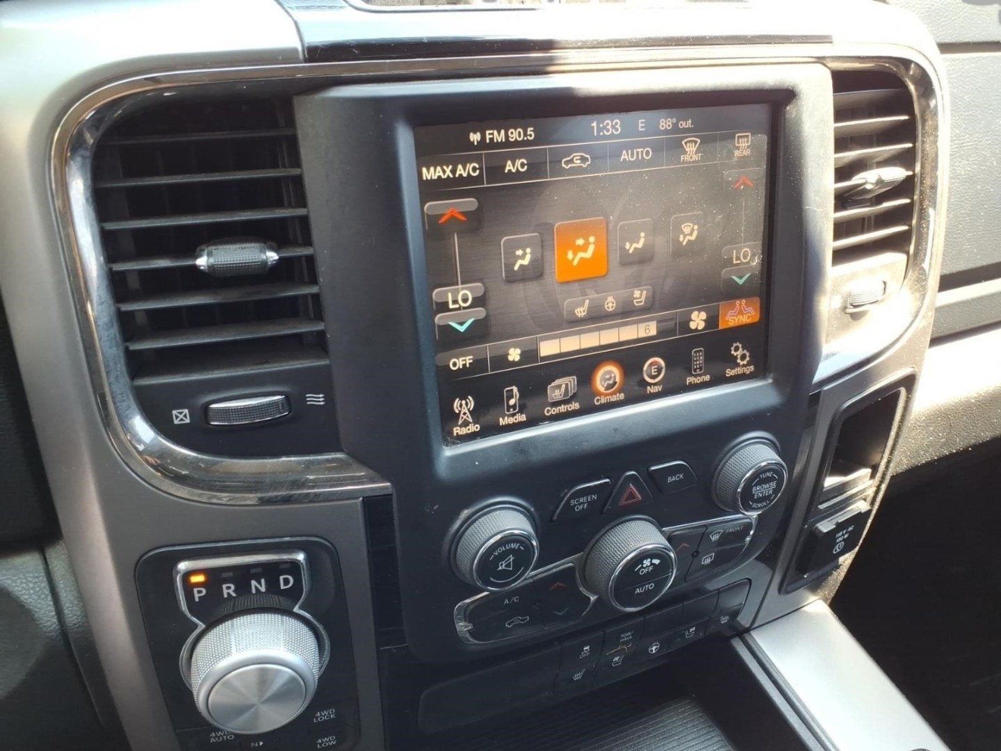 2014 Black Clear Coat Px8 RAM 1500 Sport (1C6RR7MT6ES) with an 5.7L HEMI 5.7L V8 395hp 407ft. lbs. Sequential Multiport Fuel Injection engine, 8-Speed Shiftable Automatic transmission, located at 5505 N. Summit St., Toledo, OH, 43611, (419) 729-2688, 41.654953, -83.530014- Photo#9