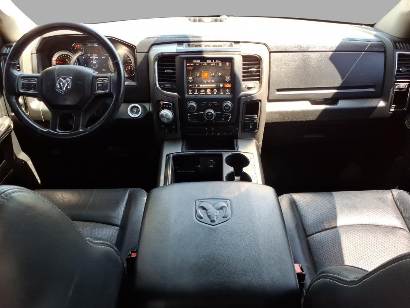 2014 Black Clear Coat Px8 RAM 1500 Sport (1C6RR7MT6ES) with an 5.7L HEMI 5.7L V8 395hp 407ft. lbs. Sequential Multiport Fuel Injection engine, 8-Speed Shiftable Automatic transmission, located at 5505 N. Summit St., Toledo, OH, 43611, (419) 729-2688, 41.654953, -83.530014- Photo#13