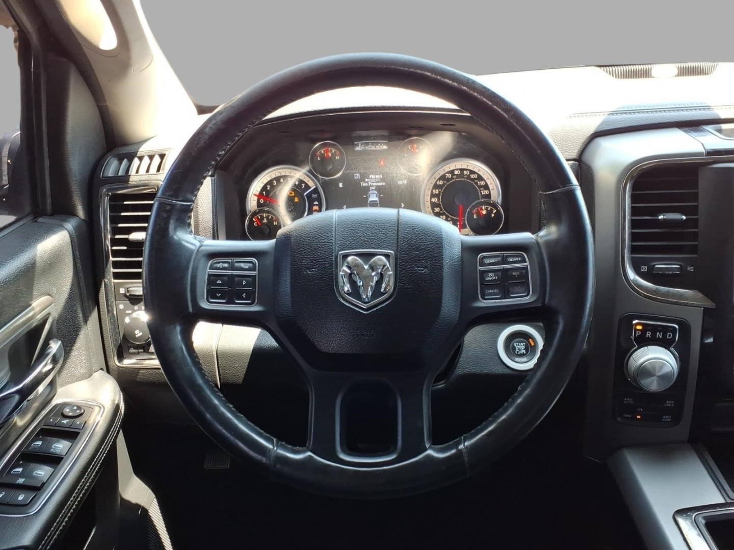 2014 Black Clear Coat Px8 RAM 1500 Sport (1C6RR7MT6ES) with an 5.7L HEMI 5.7L V8 395hp 407ft. lbs. Sequential Multiport Fuel Injection engine, 8-Speed Shiftable Automatic transmission, located at 5505 N. Summit St., Toledo, OH, 43611, (419) 729-2688, 41.654953, -83.530014- Photo#14