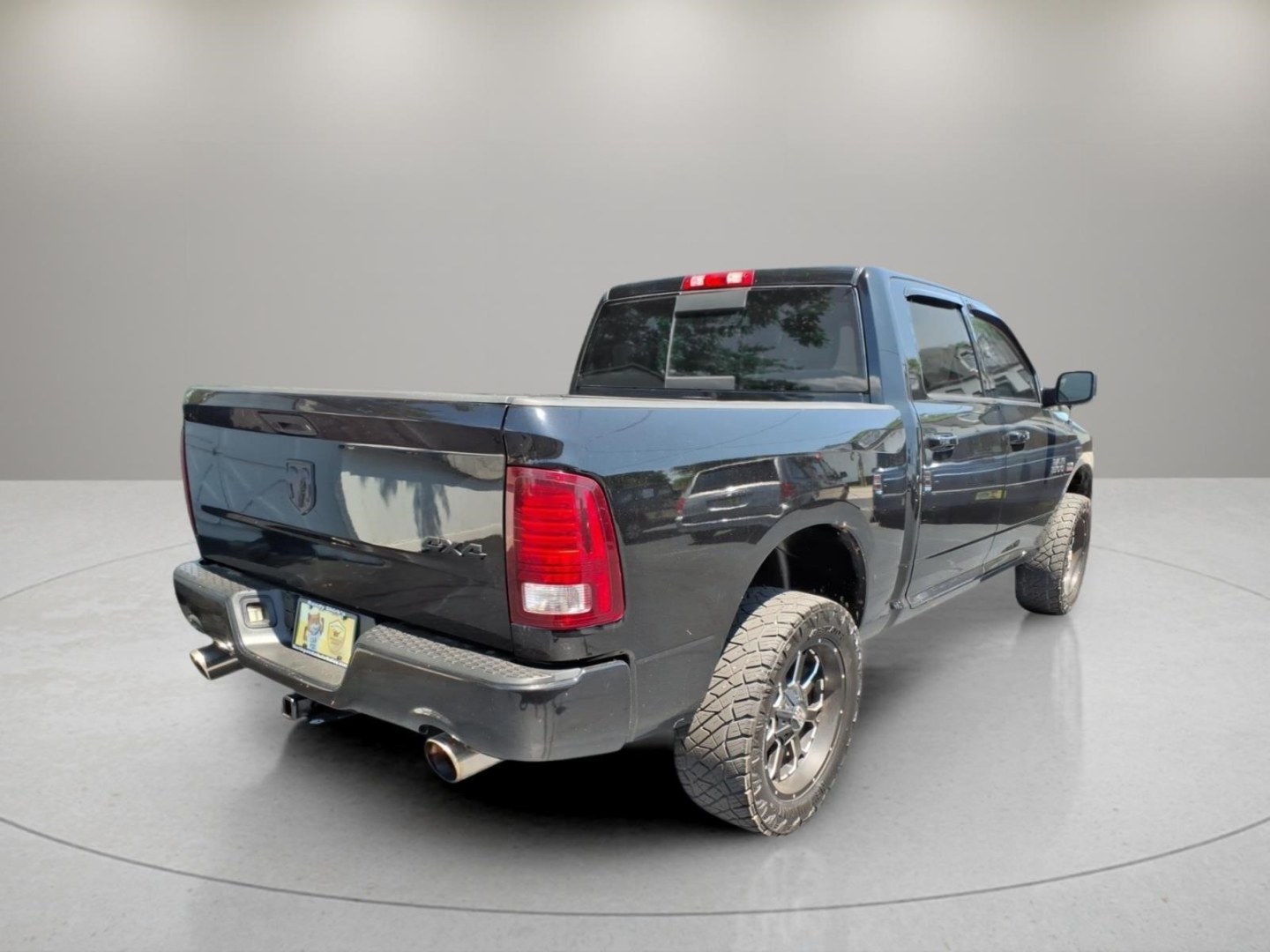 2014 Black Clear Coat Px8 RAM 1500 Sport (1C6RR7MT6ES) with an 5.7L HEMI 5.7L V8 395hp 407ft. lbs. Sequential Multiport Fuel Injection engine, 8-Speed Shiftable Automatic transmission, located at 5505 N. Summit St., Toledo, OH, 43611, (419) 729-2688, 41.654953, -83.530014- Photo#19