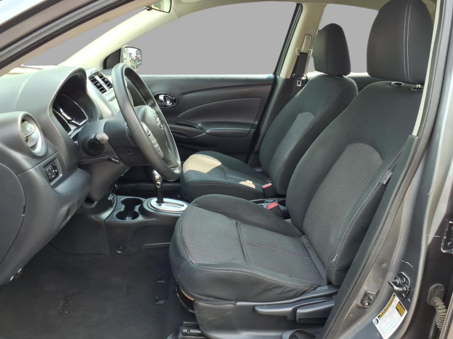 2019 Gray Nissan Versa S (3N1CN7AP1KL) with an 1.6L 1.6L I4 109hp 107ft. lbs. Sequential Multiport Fuel Injection engine, 5-Speed Manual transmission, located at 5505 N. Summit St., Toledo, OH, 43611, (419) 729-2688, 41.654953, -83.530014- Photo#3