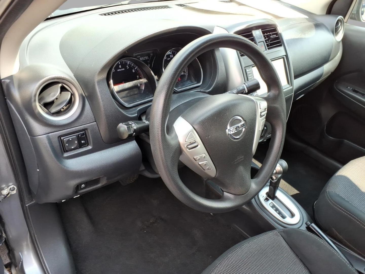 2019 Gray Nissan Versa S (3N1CN7AP1KL) with an 1.6L 1.6L I4 109hp 107ft. lbs. Sequential Multiport Fuel Injection engine, 5-Speed Manual transmission, located at 5505 N. Summit St., Toledo, OH, 43611, (419) 729-2688, 41.654953, -83.530014- Photo#4