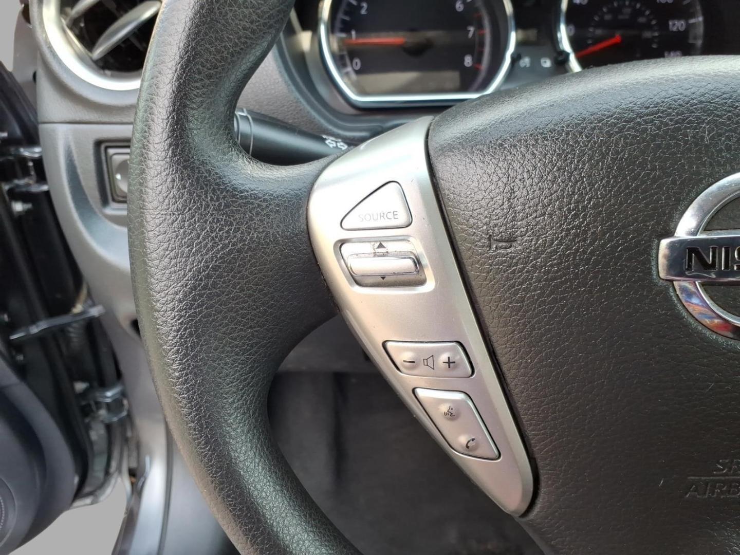 2019 Gray Nissan Versa S (3N1CN7AP1KL) with an 1.6L 1.6L I4 109hp 107ft. lbs. Sequential Multiport Fuel Injection engine, 5-Speed Manual transmission, located at 5505 N. Summit St., Toledo, OH, 43611, (419) 729-2688, 41.654953, -83.530014- Photo#6