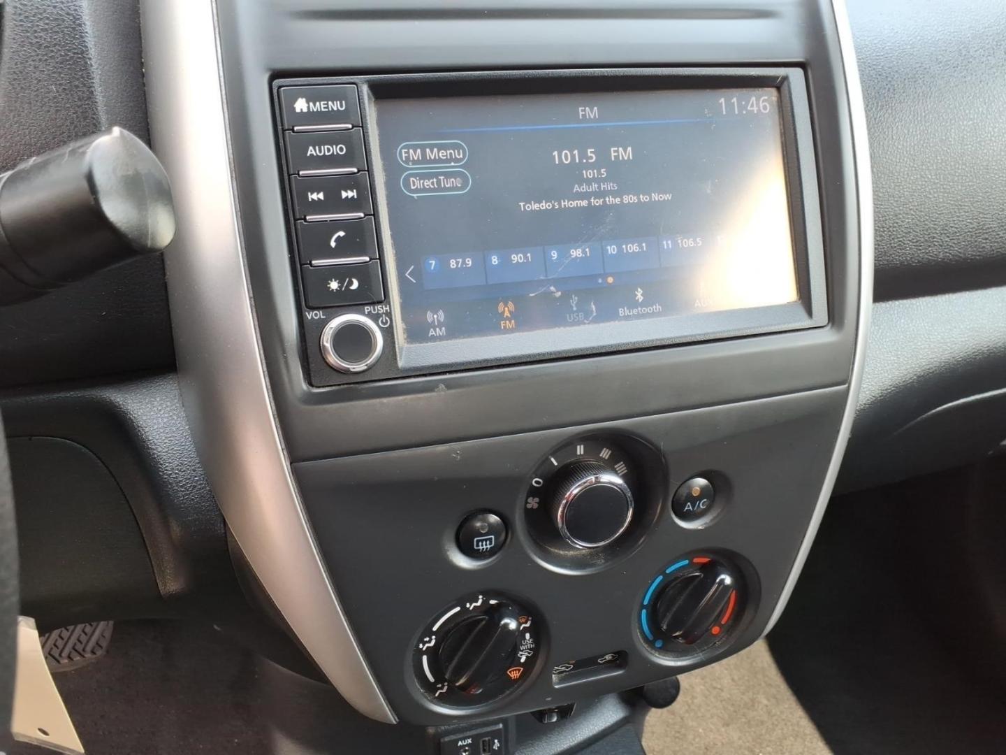 2019 Gray Nissan Versa S (3N1CN7AP1KL) with an 1.6L 1.6L I4 109hp 107ft. lbs. Sequential Multiport Fuel Injection engine, 5-Speed Manual transmission, located at 5505 N. Summit St., Toledo, OH, 43611, (419) 729-2688, 41.654953, -83.530014- Photo#9