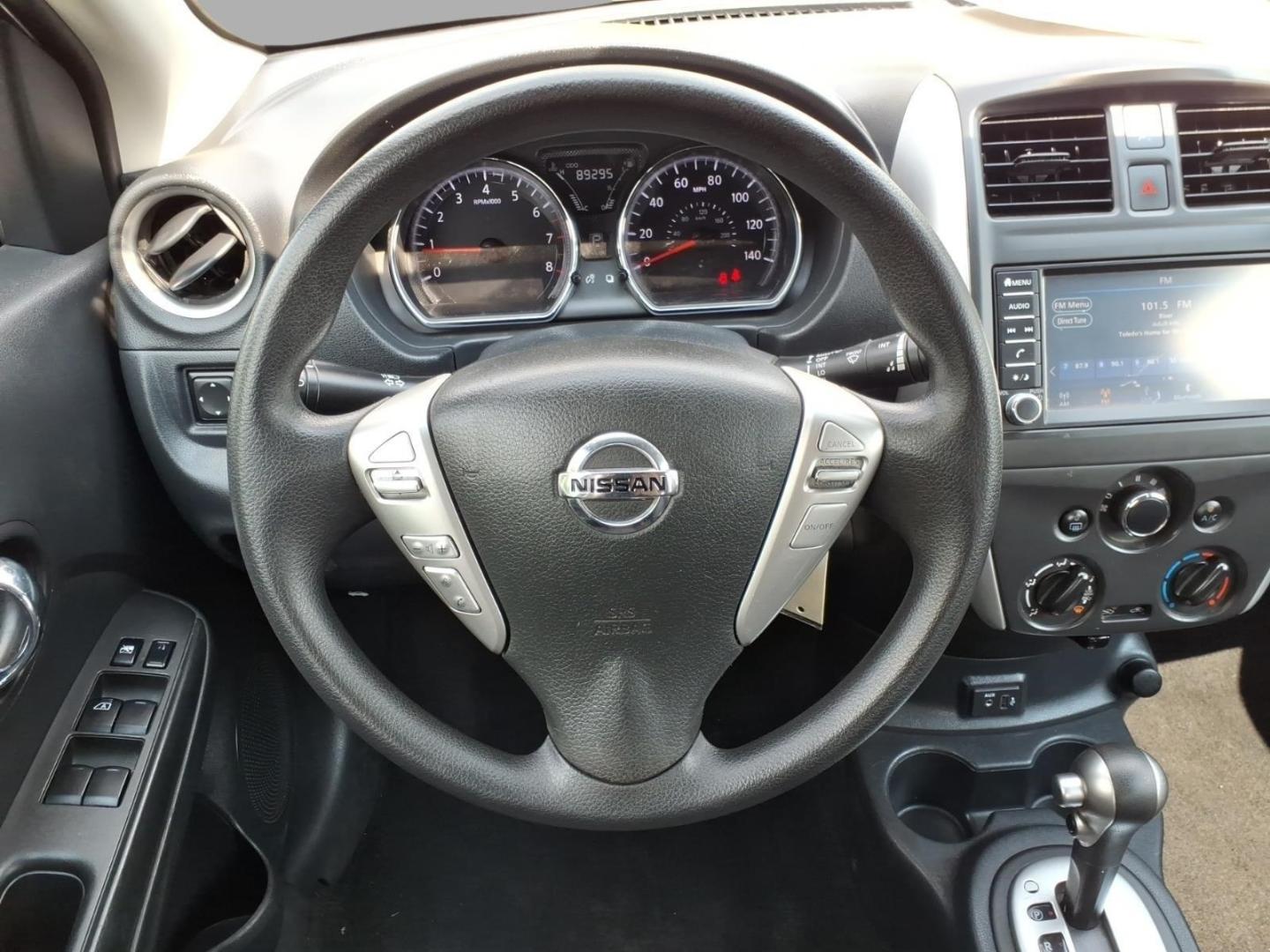 2019 Gray Nissan Versa S (3N1CN7AP1KL) with an 1.6L 1.6L I4 109hp 107ft. lbs. Sequential Multiport Fuel Injection engine, 5-Speed Manual transmission, located at 5505 N. Summit St., Toledo, OH, 43611, (419) 729-2688, 41.654953, -83.530014- Photo#15