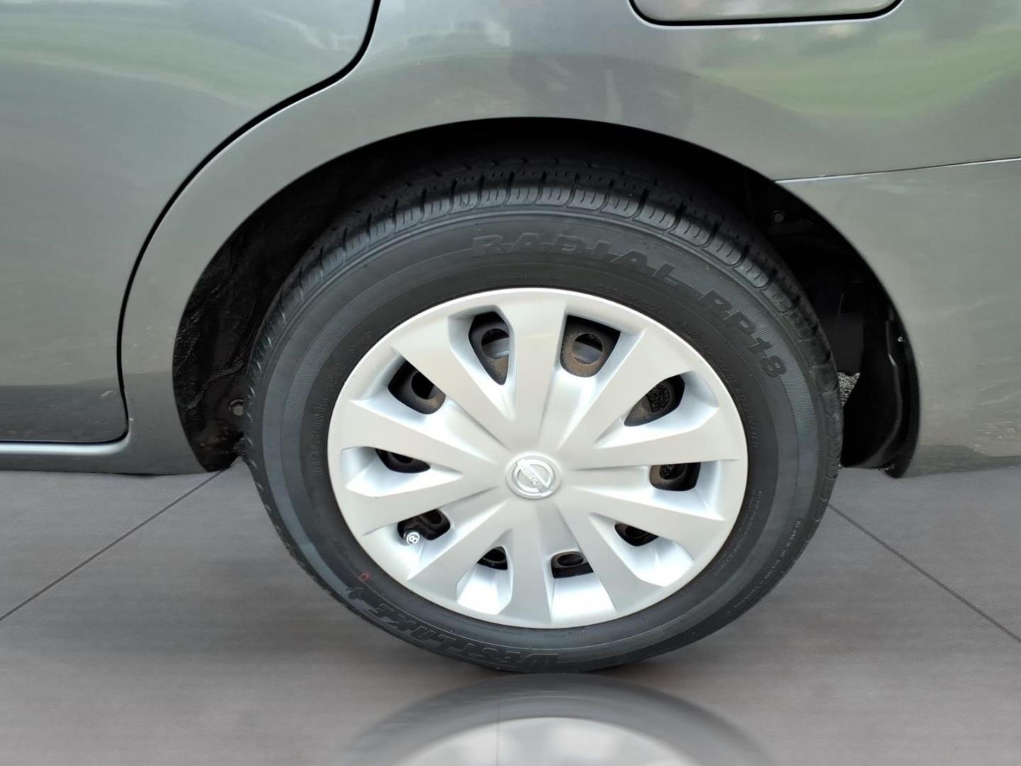 2019 Gray Nissan Versa S (3N1CN7AP1KL) with an 1.6L 1.6L I4 109hp 107ft. lbs. Sequential Multiport Fuel Injection engine, 5-Speed Manual transmission, located at 5505 N. Summit St., Toledo, OH, 43611, (419) 729-2688, 41.654953, -83.530014- Photo#23