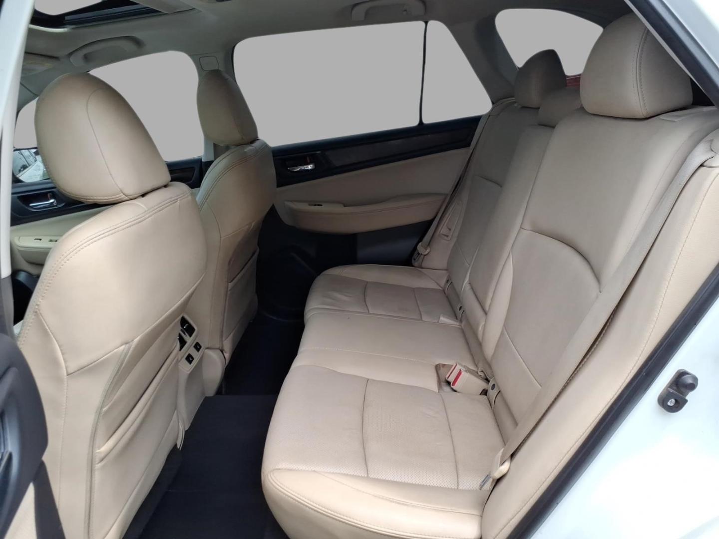 2015 Crystal White Pearl Whc Subaru Outback 3.6R Limited (4S4BSENC1F3) with an 3.6L 3.6L H6 256hp 247ft. lbs. Sequential Multiport Fuel Injection engine, CVT transmission, located at 5505 N. Summit St., Toledo, OH, 43611, (419) 729-2688, 41.654953, -83.530014- Photo#16