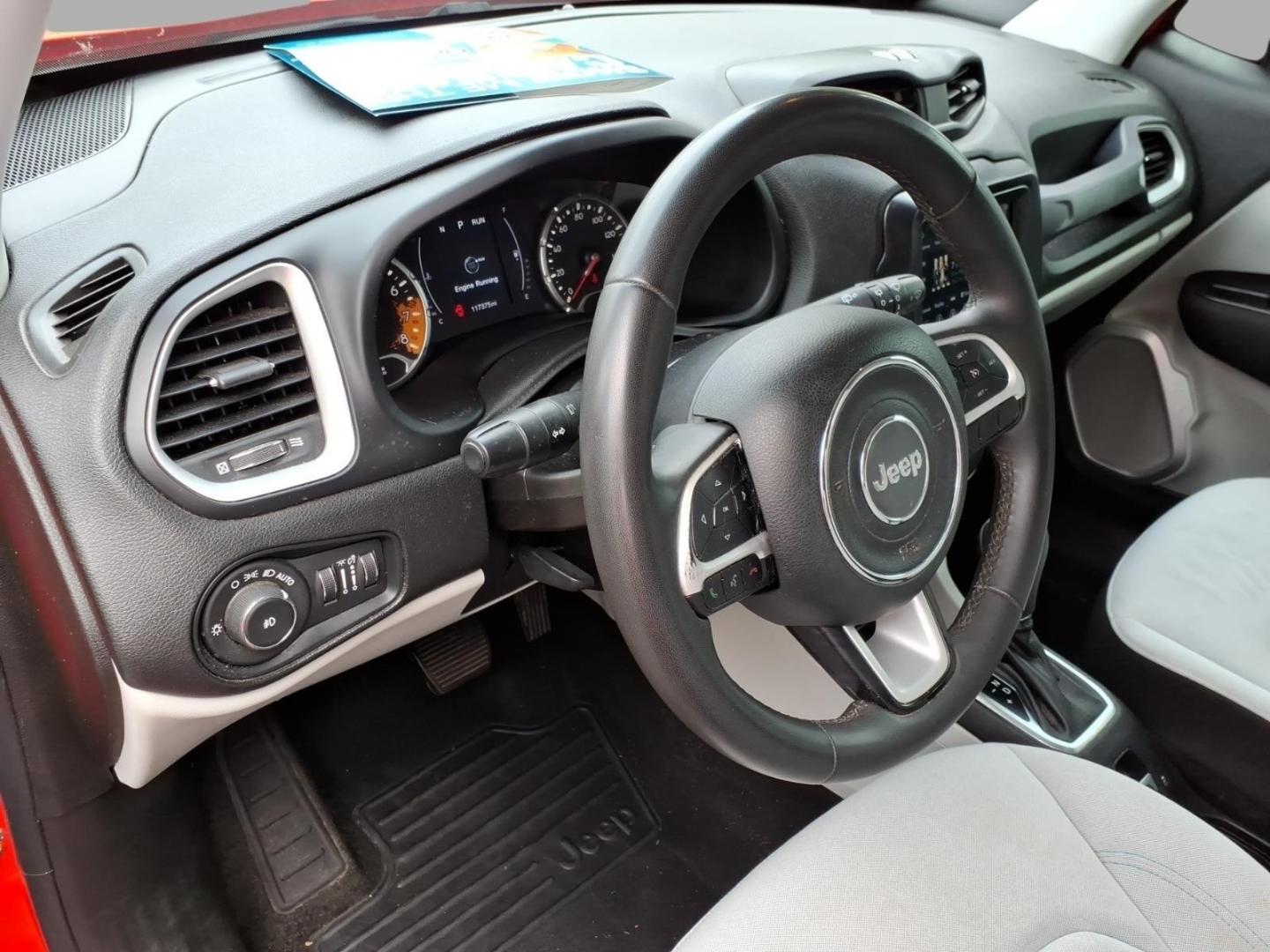 2018 Colorado Red Jeep Renegade Latitude (ZACCJABB7JP) with an 2.4L Tigershark 2.4L Flex Fuel I4 180hp 175ft. lbs. Carburetor engine, 9-Speed Shiftable Automatic transmission, located at 5505 N. Summit St., Toledo, OH, 43611, (419) 729-2688, 41.654953, -83.530014- Photo#4