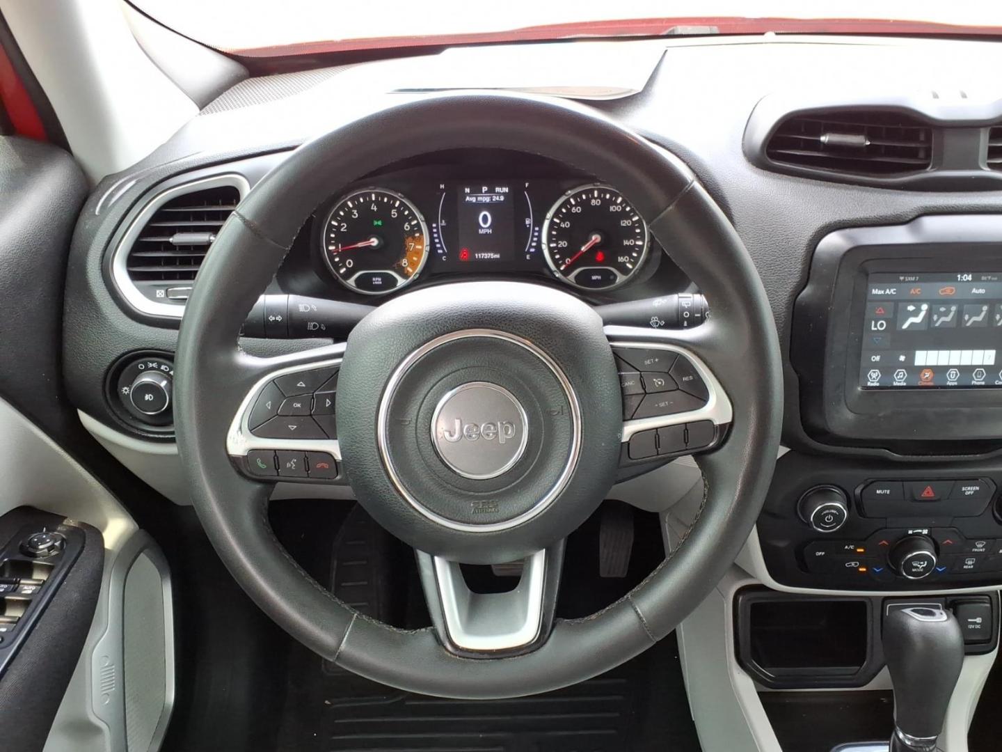 2018 Colorado Red Jeep Renegade Latitude (ZACCJABB7JP) with an 2.4L Tigershark 2.4L Flex Fuel I4 180hp 175ft. lbs. Carburetor engine, 9-Speed Shiftable Automatic transmission, located at 5505 N. Summit St., Toledo, OH, 43611, (419) 729-2688, 41.654953, -83.530014- Photo#17