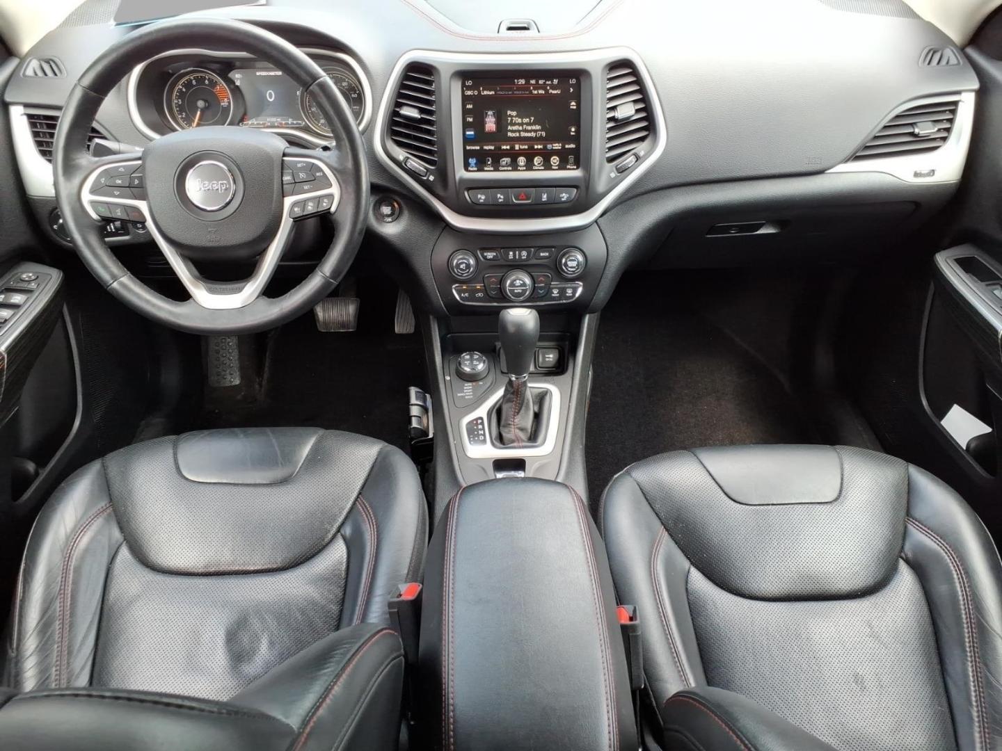 2016 Bright White Clear Coat Pw7 Jeep Cherokee Trailhawk (1C4PJMBS3GW) with an 3.2L 3.2L V6 271hp 239ft. lbs. Sequential Multiport Fuel Injection engine, 4WD 9-Speed Shiftable Automatic transmission, located at 5505 N. Summit St., Toledo, OH, 43611, (419) 729-2688, 41.654953, -83.530014- Photo#16