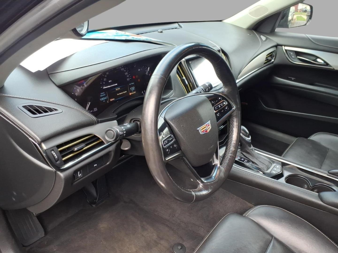 2016 Black Raven Gba Cadillac ATS 2.0T Luxury Collection (1G6AH5RX5G0) with an 2.0L 2.0L Turbo I4 272hp 295ft. lbs. Direct Injection engine, 8-Speed Shiftable Automatic transmission, located at 5505 N. Summit St., Toledo, OH, 43611, (419) 729-2688, 41.654953, -83.530014- Photo#4