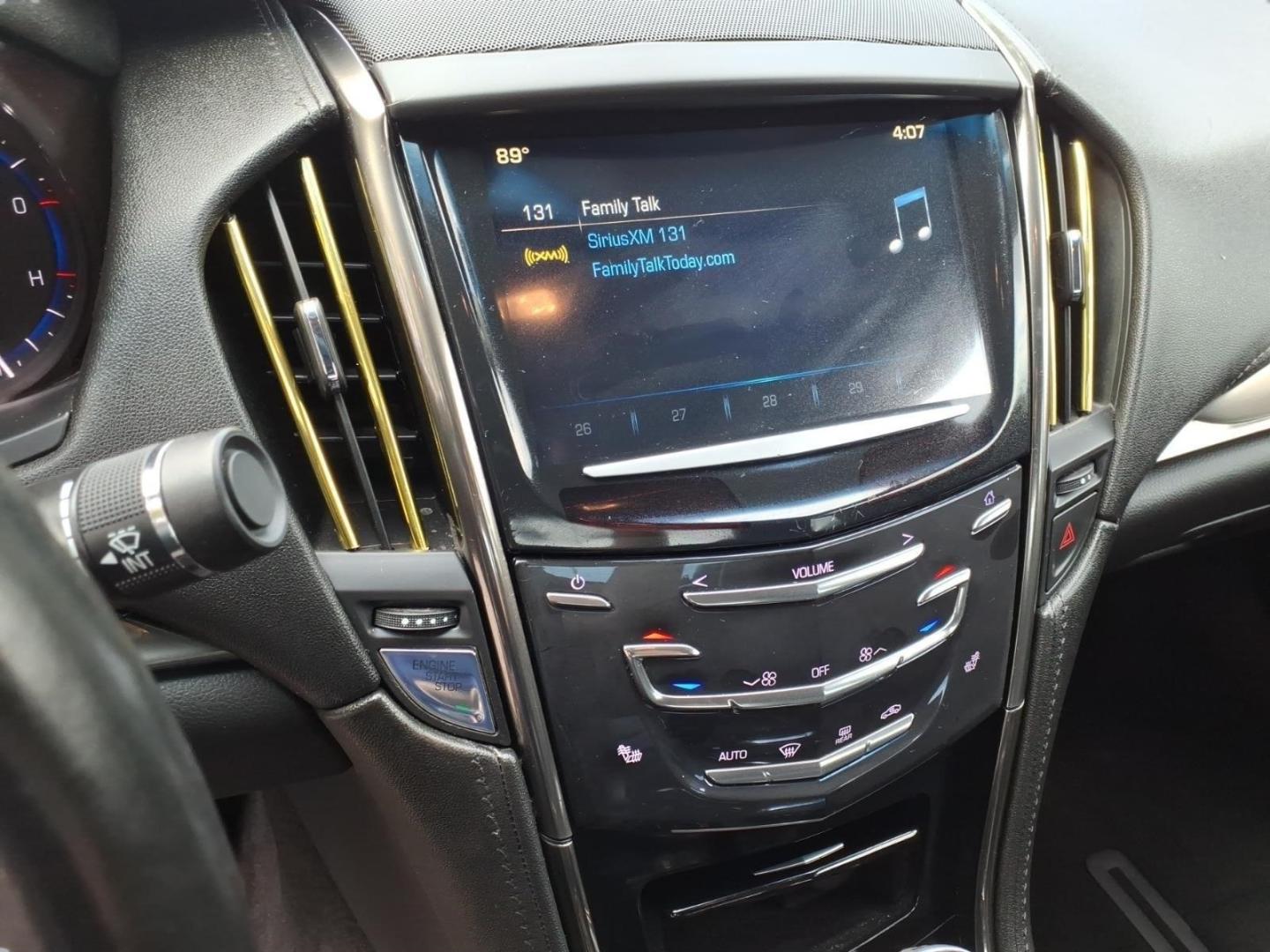 2016 Black Raven Gba Cadillac ATS 2.0T Luxury Collection (1G6AH5RX5G0) with an 2.0L 2.0L Turbo I4 272hp 295ft. lbs. Direct Injection engine, 8-Speed Shiftable Automatic transmission, located at 5505 N. Summit St., Toledo, OH, 43611, (419) 729-2688, 41.654953, -83.530014- Photo#11