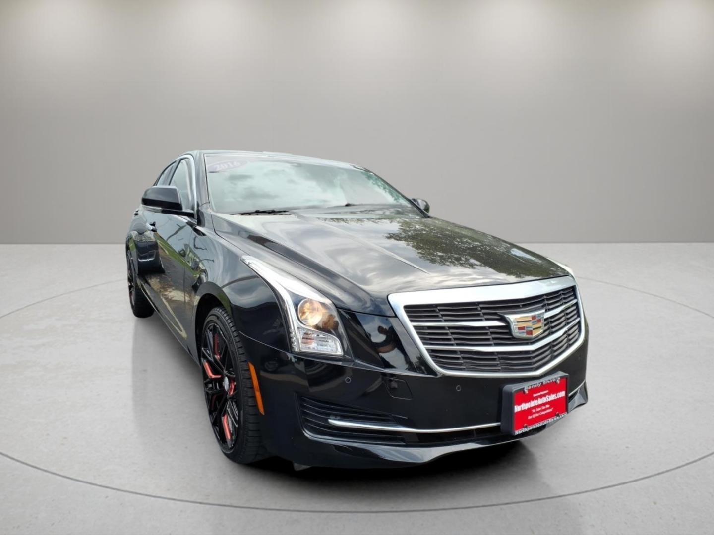 2016 Black Raven Gba Cadillac ATS 2.0T Luxury Collection (1G6AH5RX5G0) with an 2.0L 2.0L Turbo I4 272hp 295ft. lbs. Direct Injection engine, 8-Speed Shiftable Automatic transmission, located at 5505 N. Summit St., Toledo, OH, 43611, (419) 729-2688, 41.654953, -83.530014- Photo#17