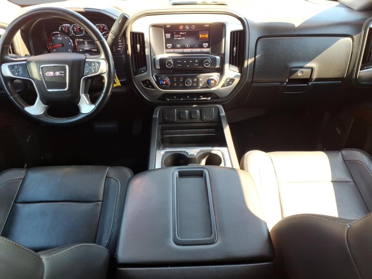 2015 Stone Blue Metallic G1k GMC Sierra 1500 SLT (3GTU2VEJXFG) with an 6.2L EcoTec3 6.2L V8 420hp 460ft. lbs. Direct Injection engine, 8-Speed Shiftable Automatic transmission, located at 5505 N. Summit St., Toledo, OH, 43611, (419) 729-2688, 41.654953, -83.530014- Photo#16